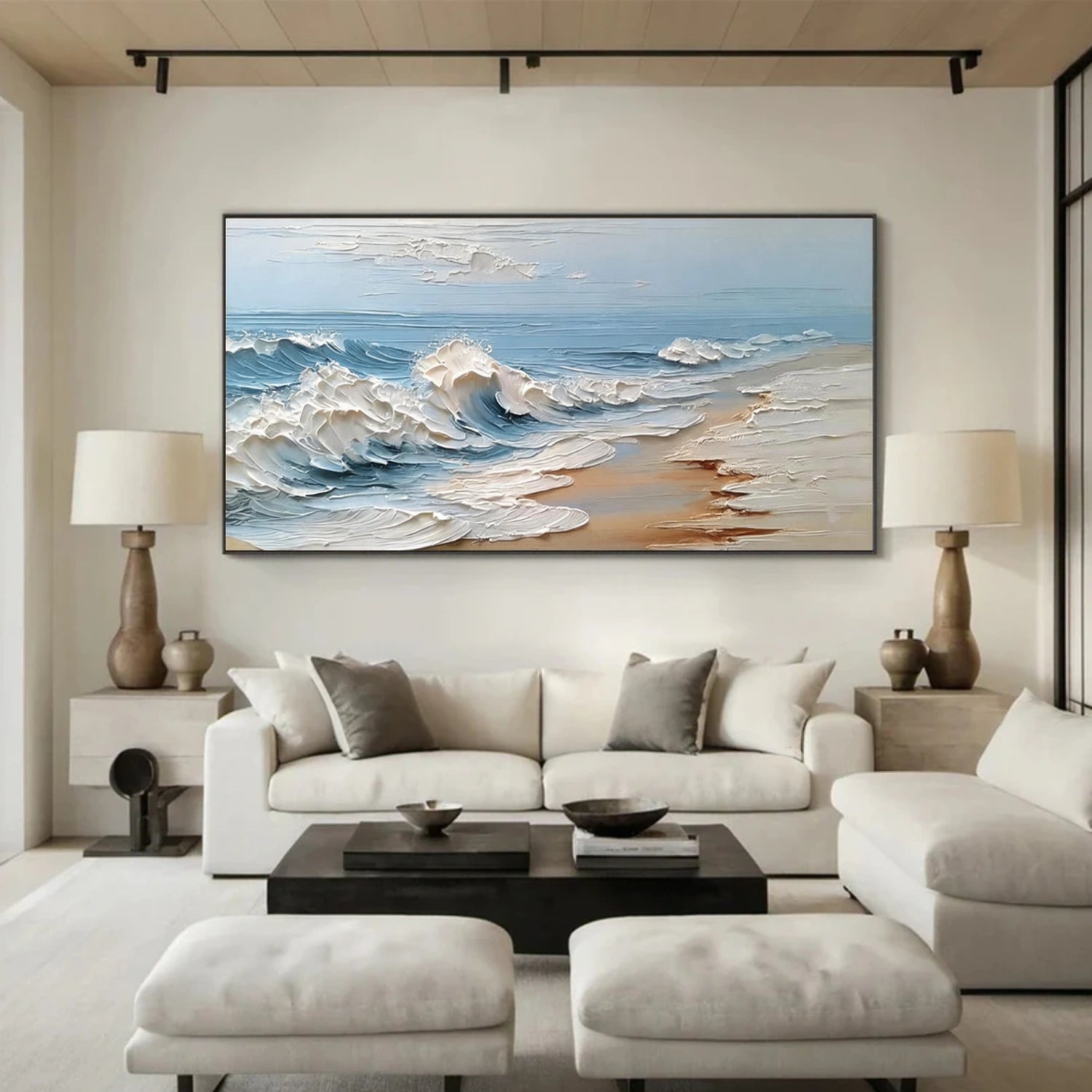 Sea & Sky Abstract Wall Art #MS296