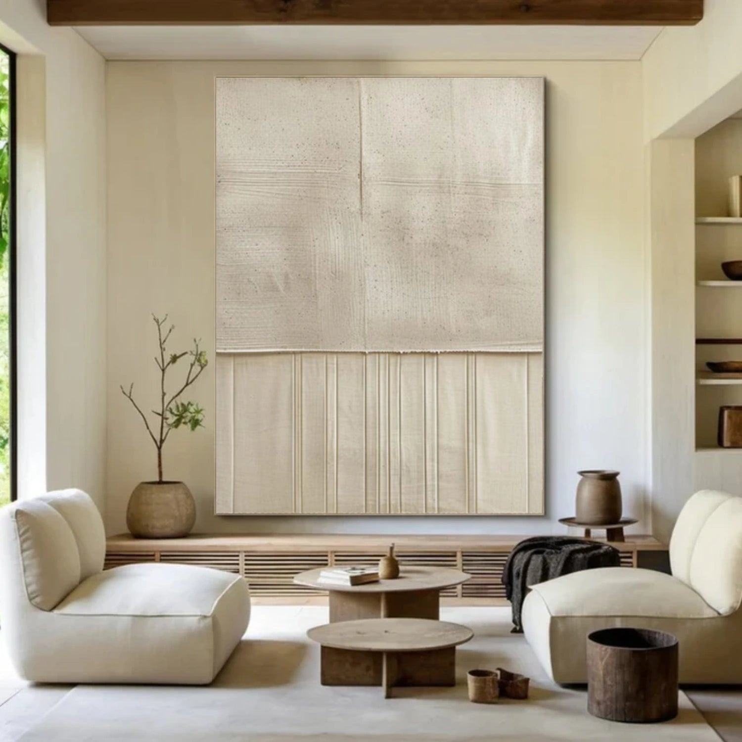Minimalist Textured Canvas Art #MM357