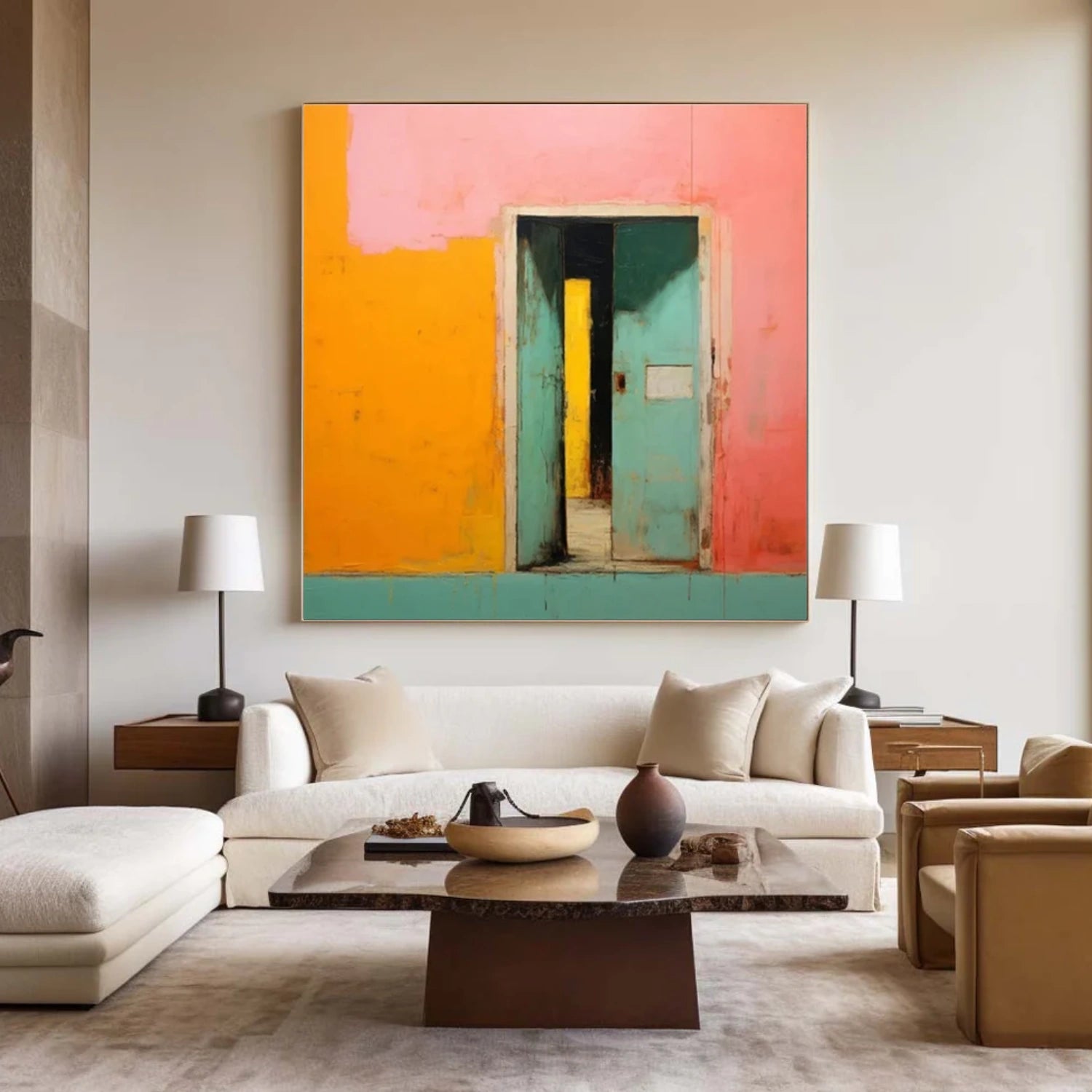 Abstract Canvas Art #WS831