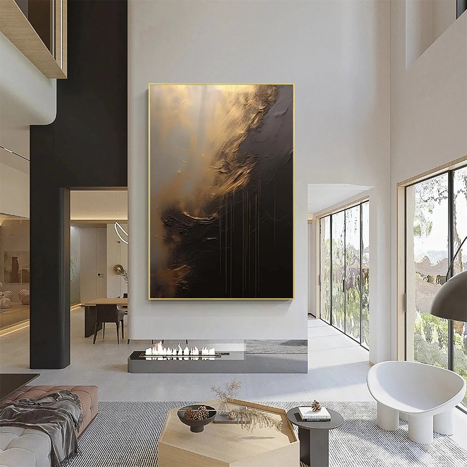 Abstract Canvas Art #WS644