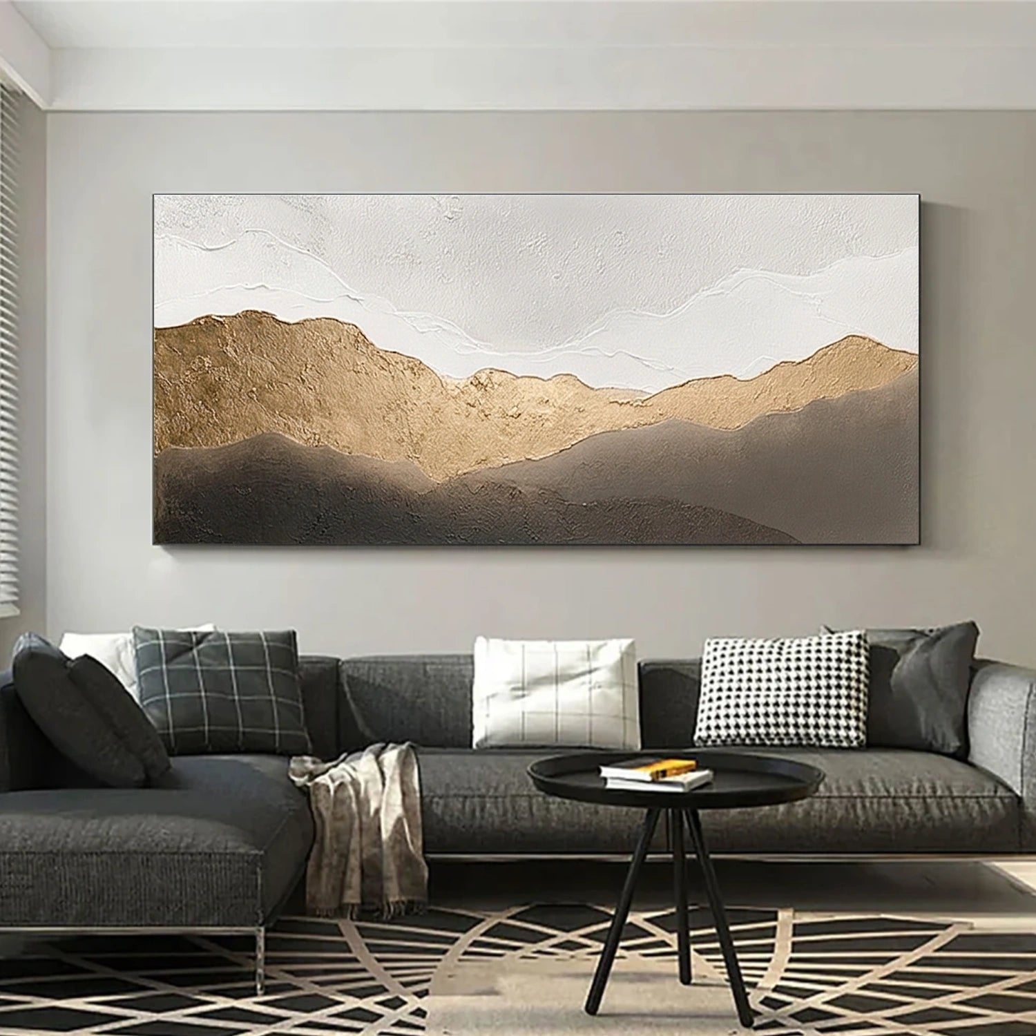 Minimalist Mountain Canvas Art #MM399