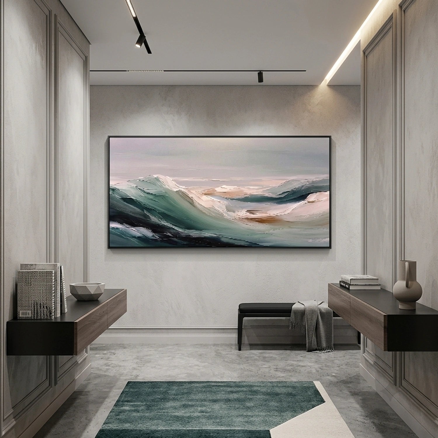 Sea & Sky Abstract Wall Art #MS316