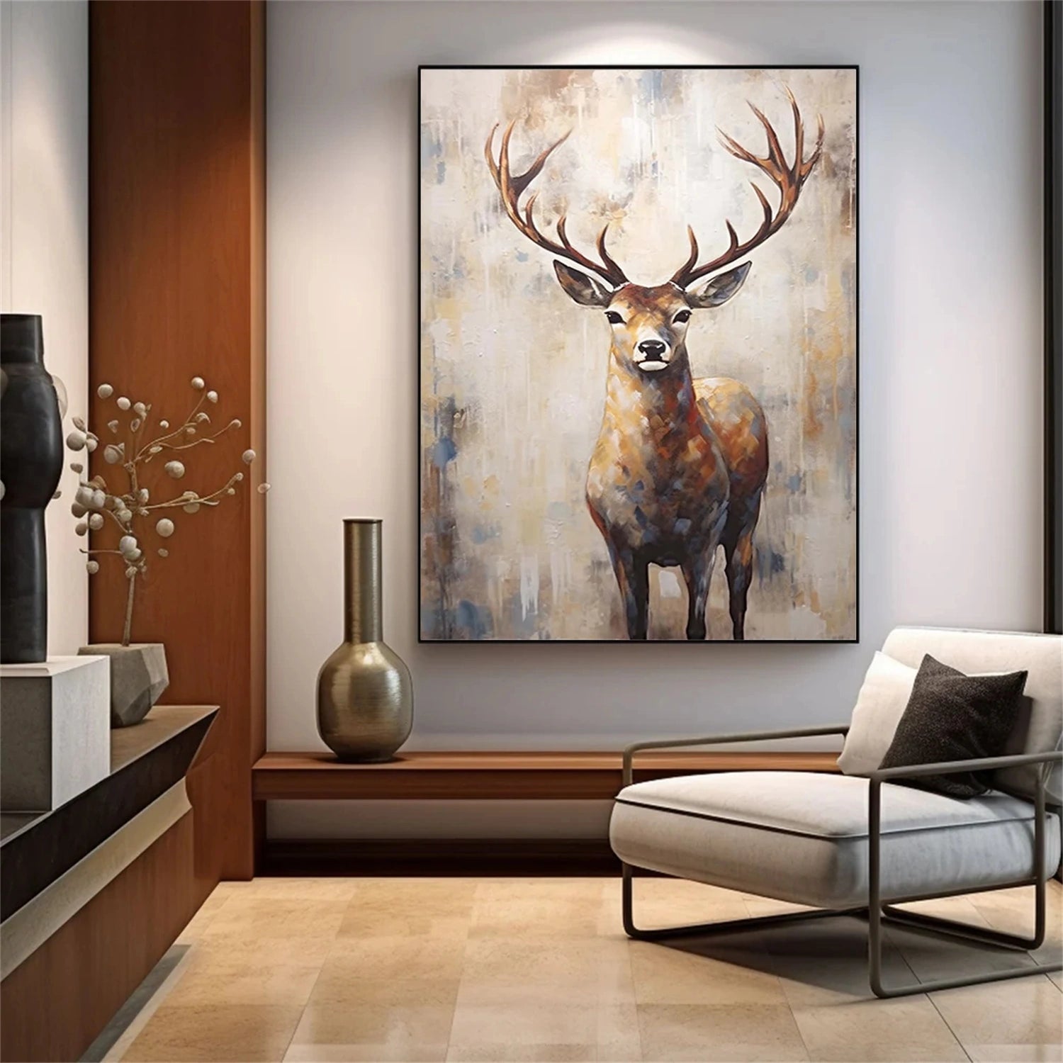 Abstract Animal Wall Art #AL128