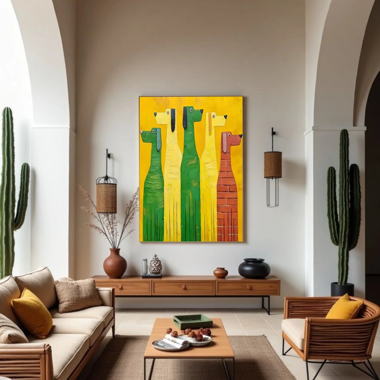 Abstract Animal Wall Art #AL199