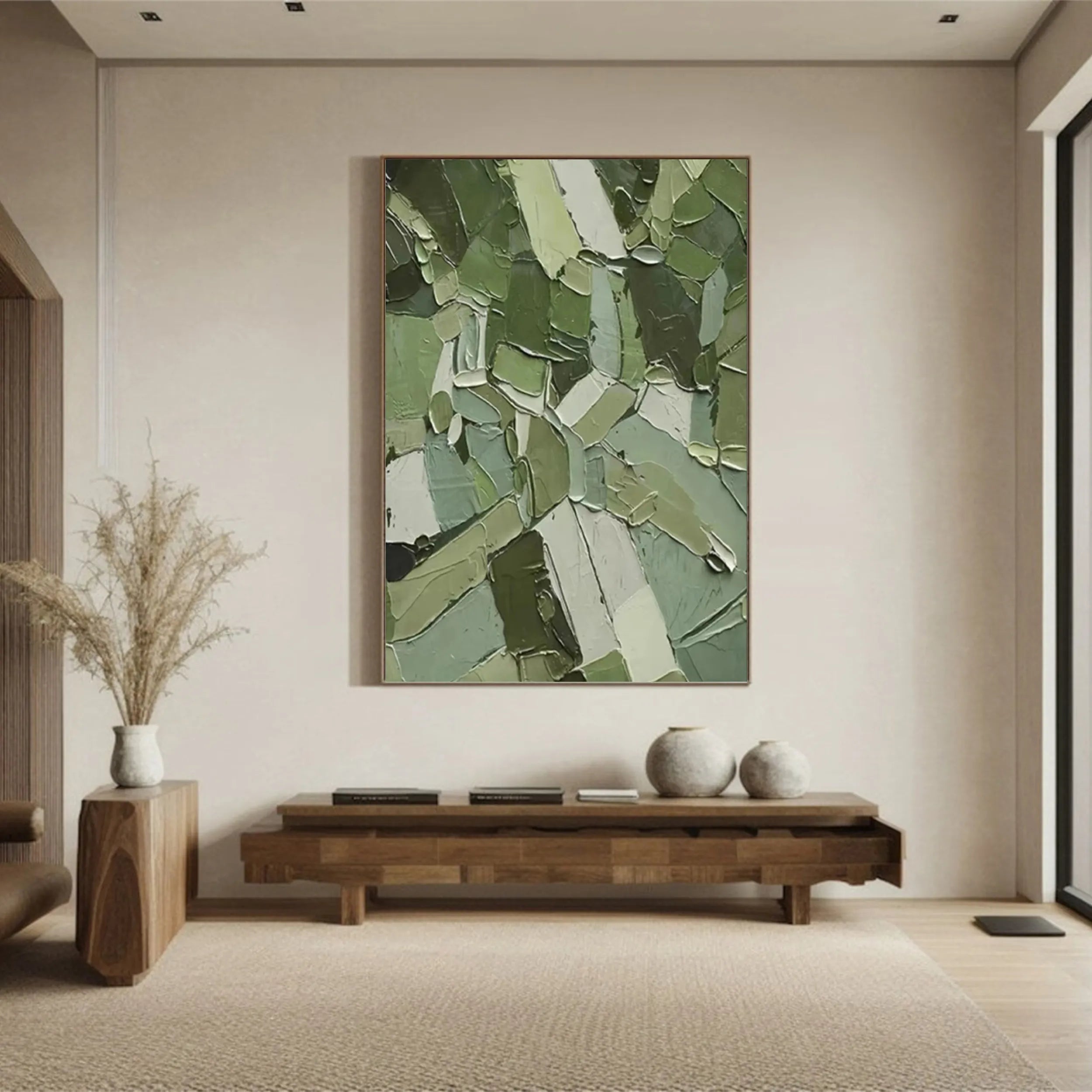 Green Texture Art #GT028