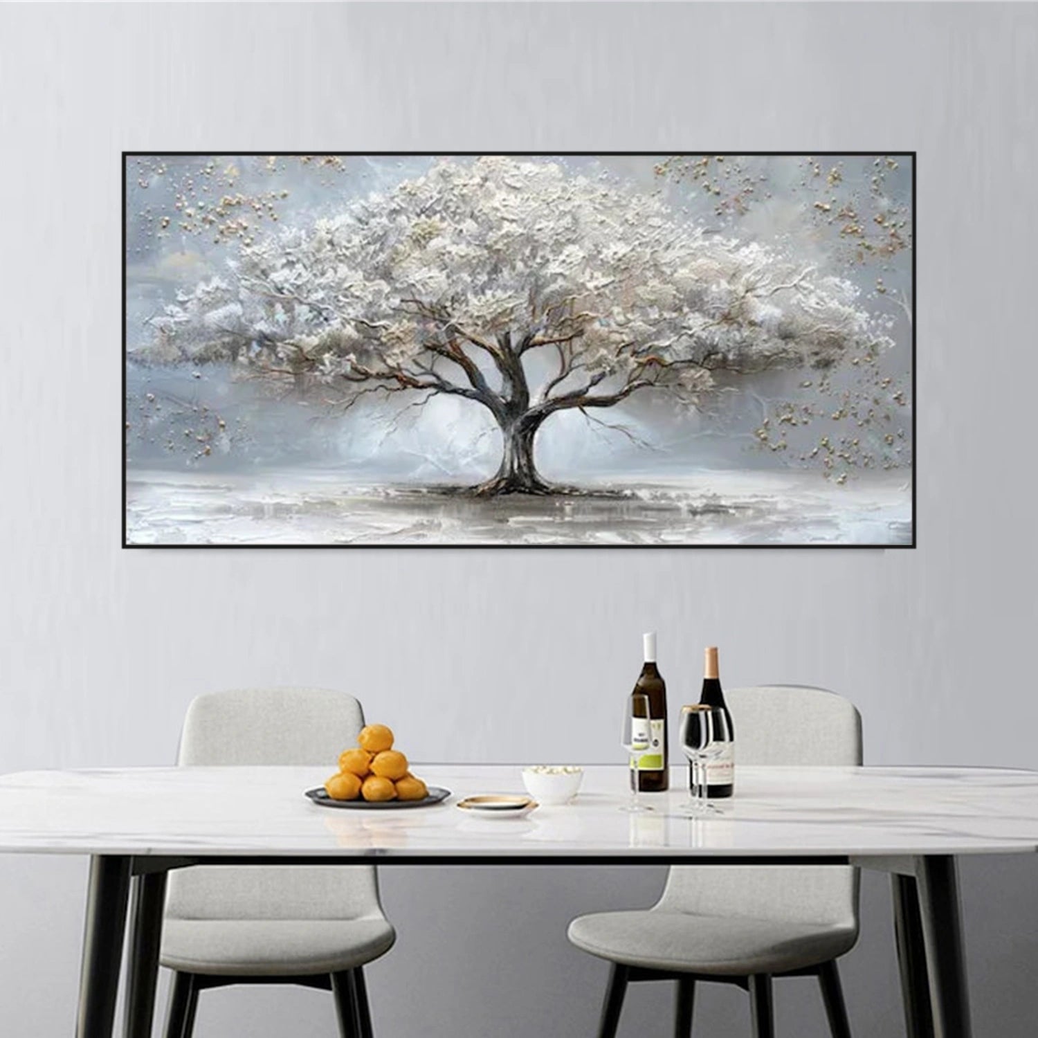 Flower & Tree Abstract Wall Art #ML210