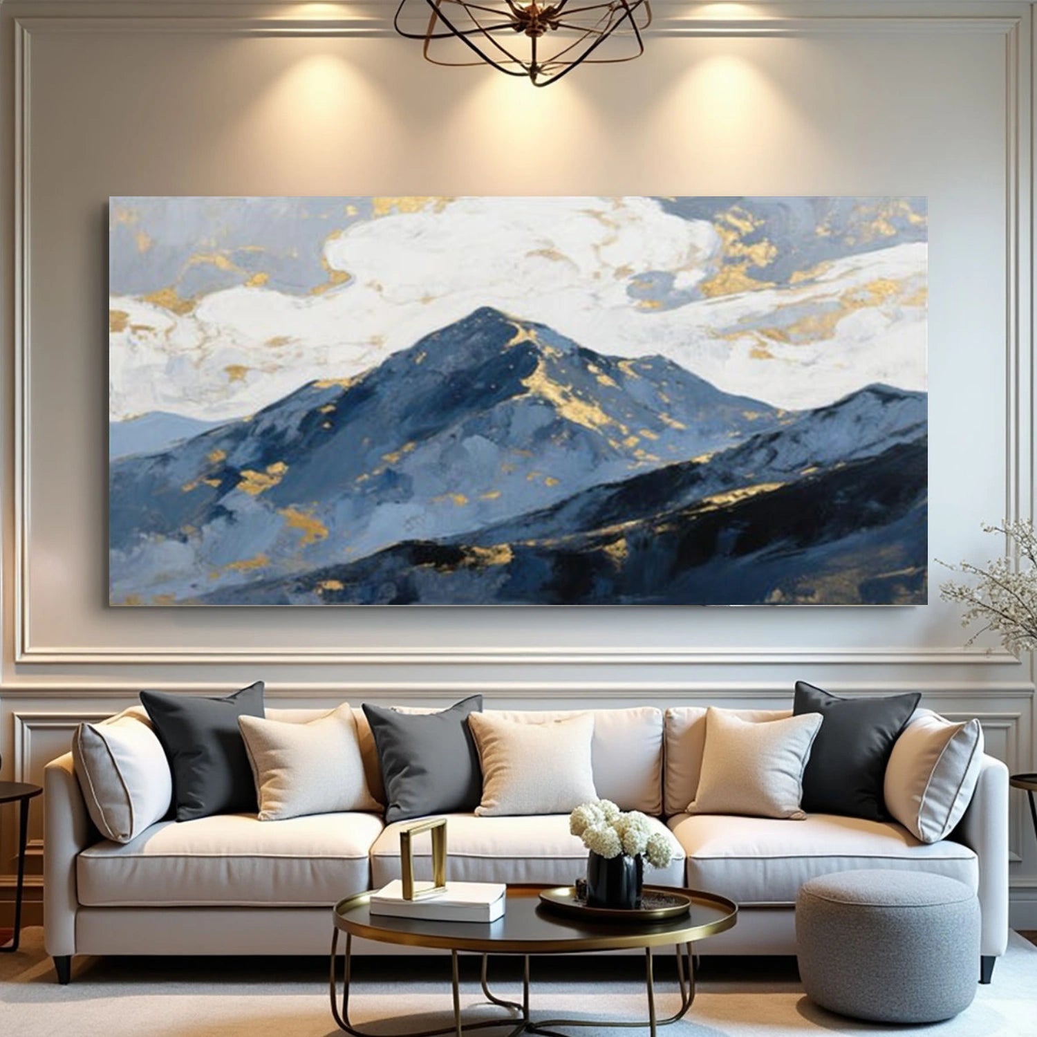 Minimalist Mountain Canvas Art #MM342