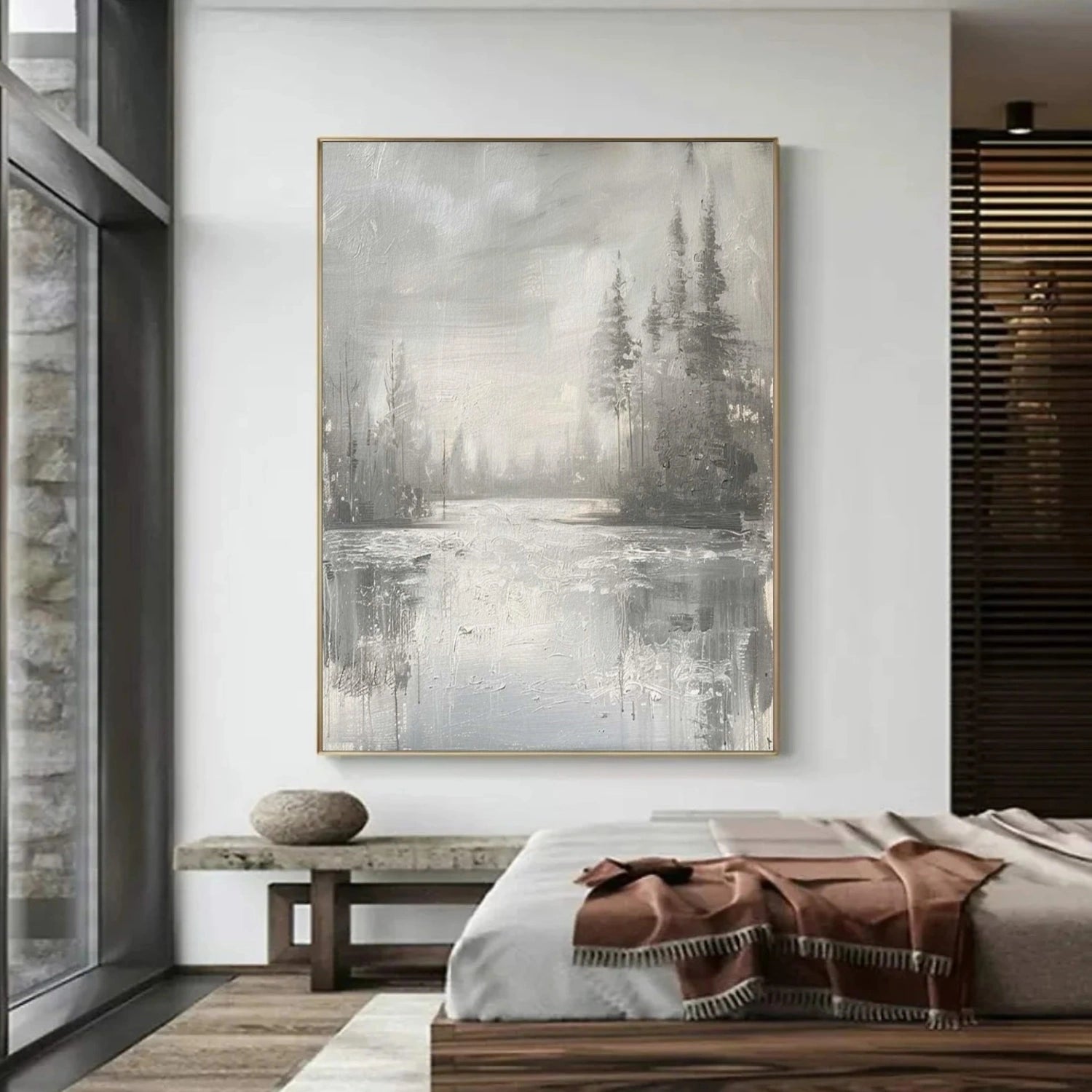 Flower & Tree Abstract Wall Art #ML177