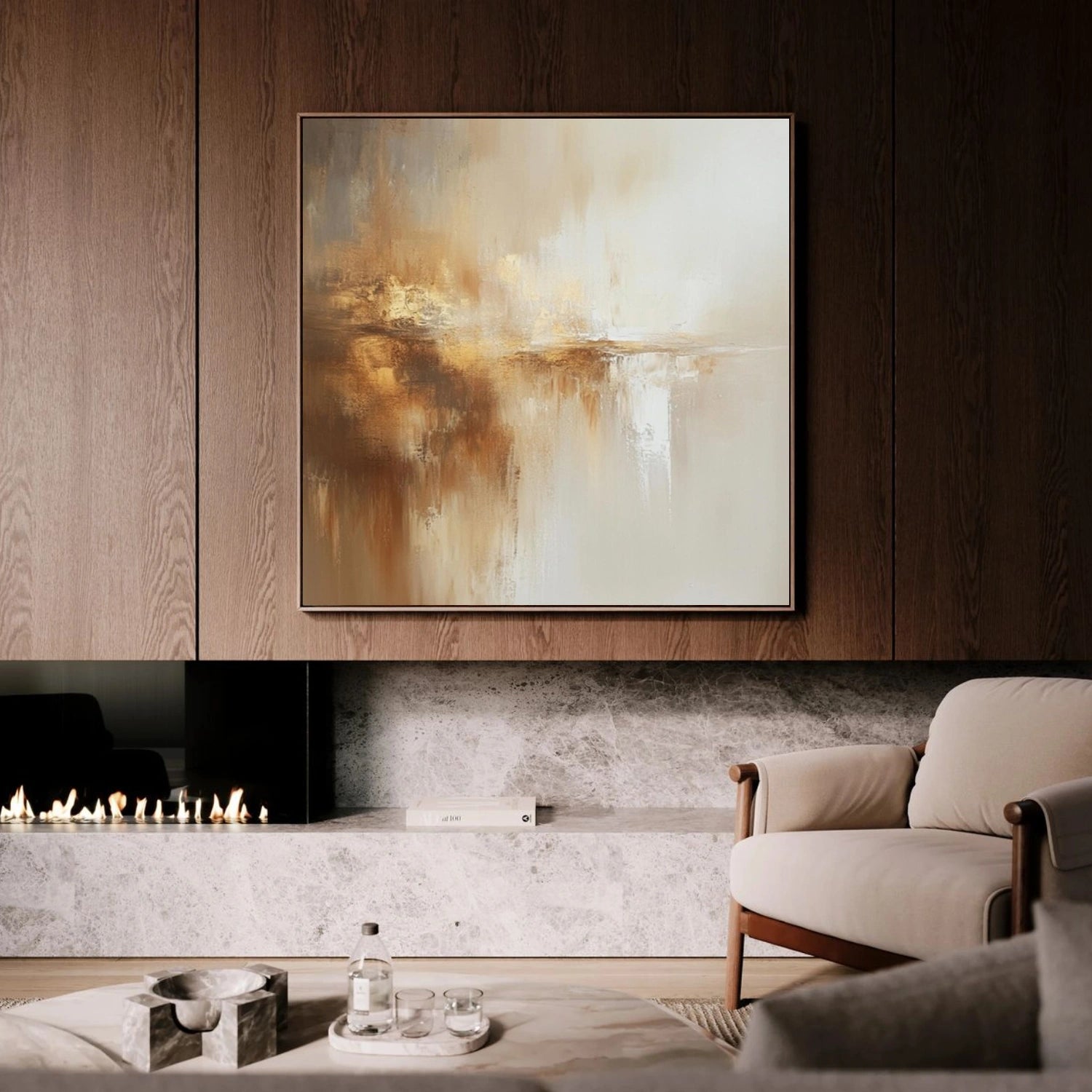 Abstract Canvas Art #WS764