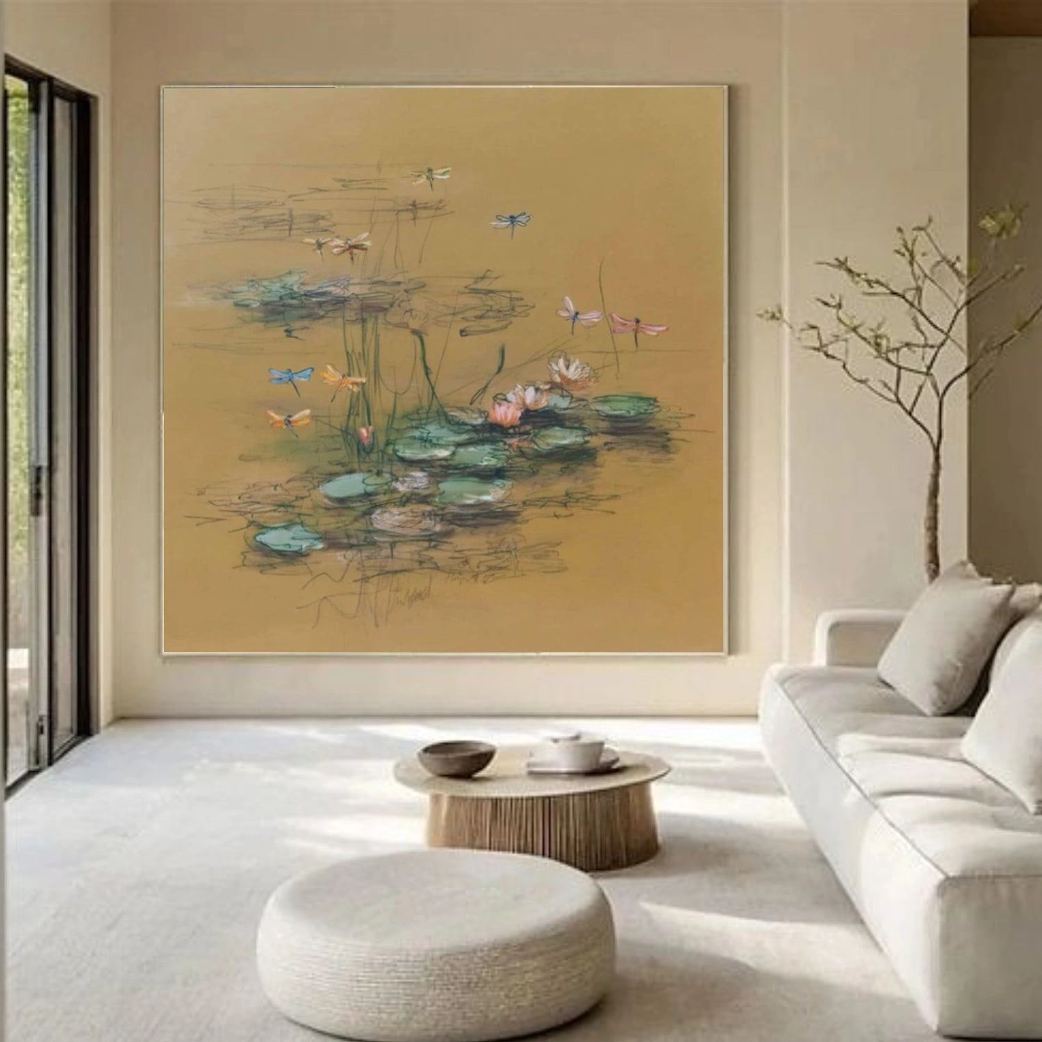 Flower & Tree Abstract Wall Art #ML175