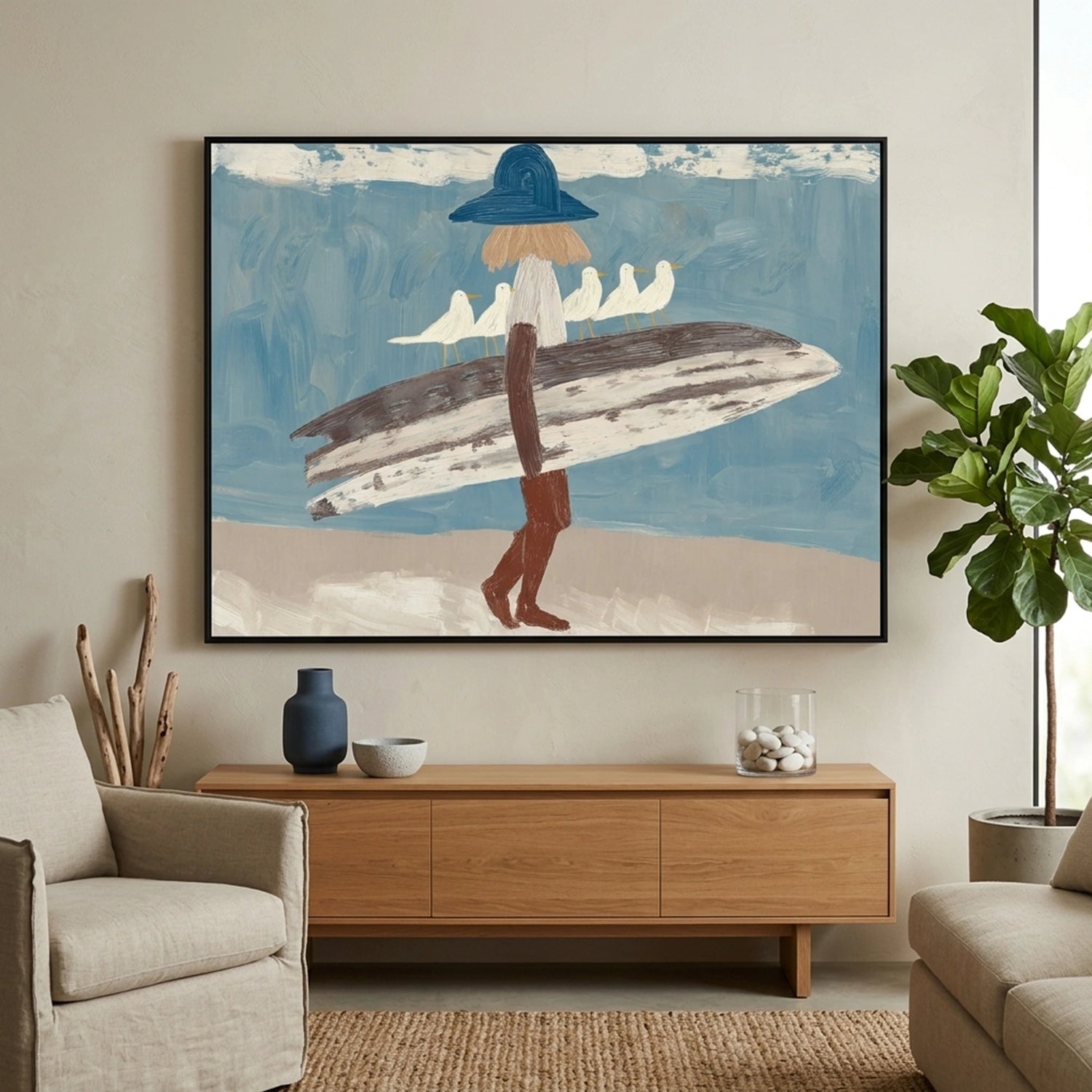 Surfing Sport Wall Art #SA100