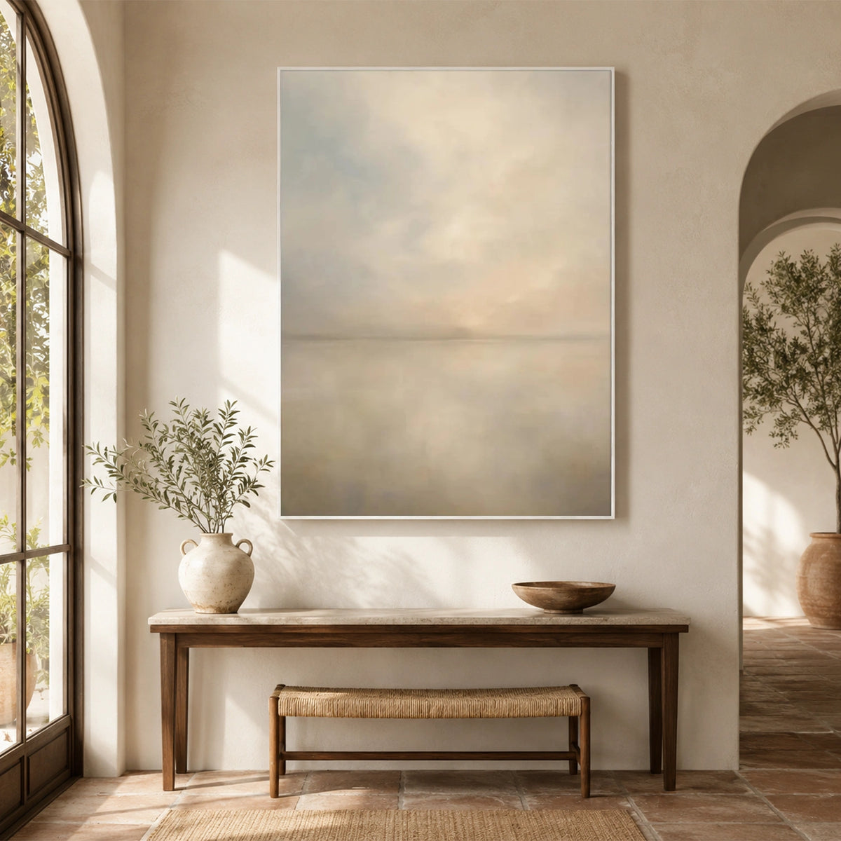 Sea & Sky Abstract Wall Art #MS369