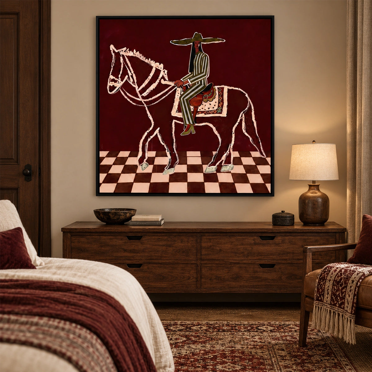 Western Cowboy Art #VA206