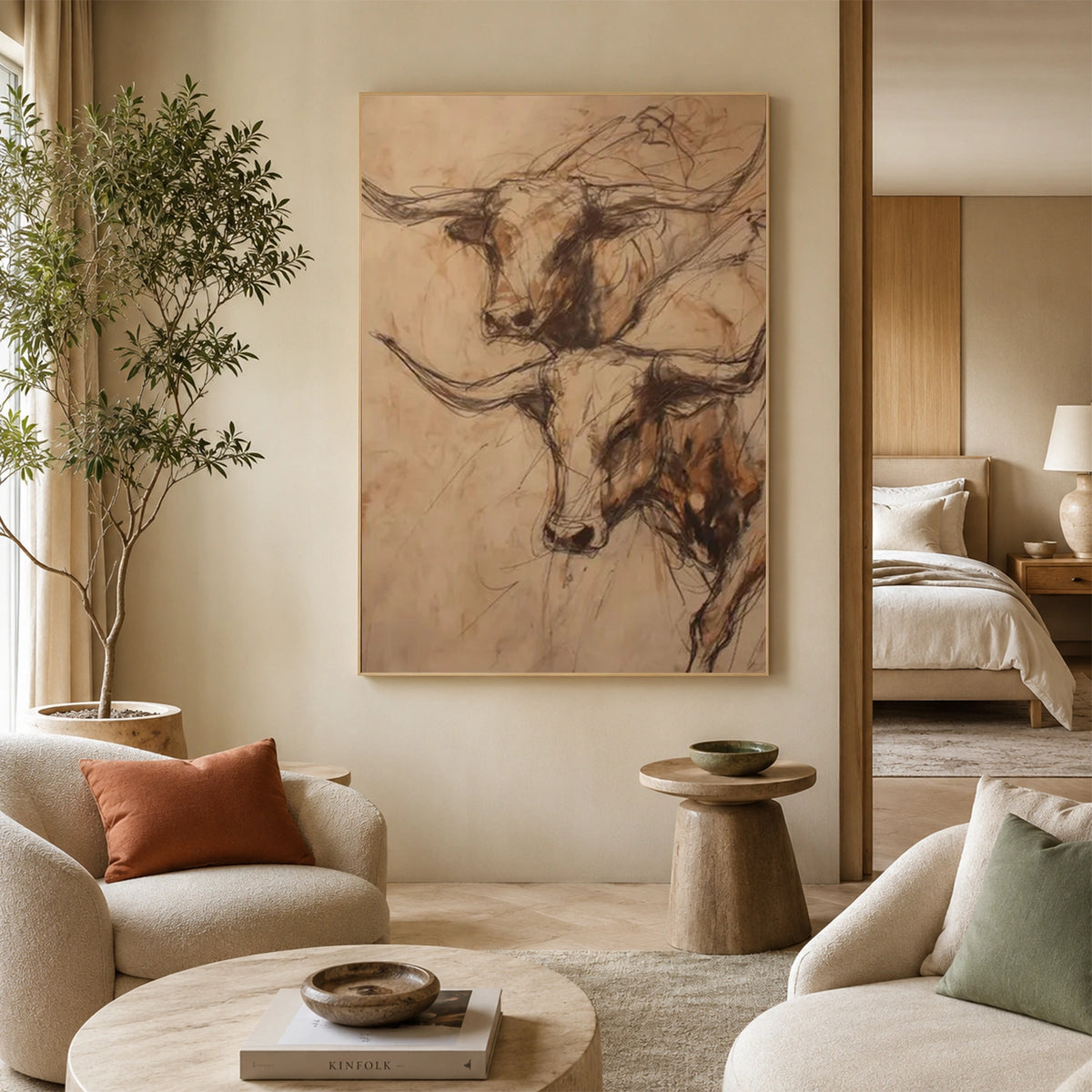 Abstract Animal Wall Art #AL241