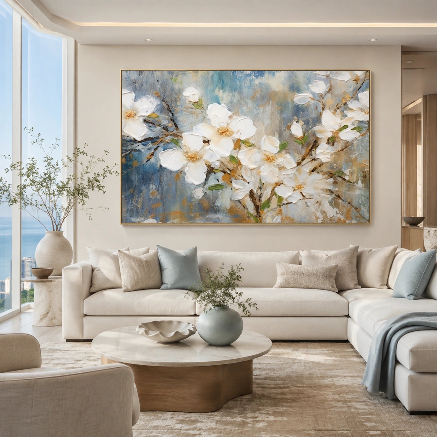 Flower & Tree Abstract Wall Art #ML277