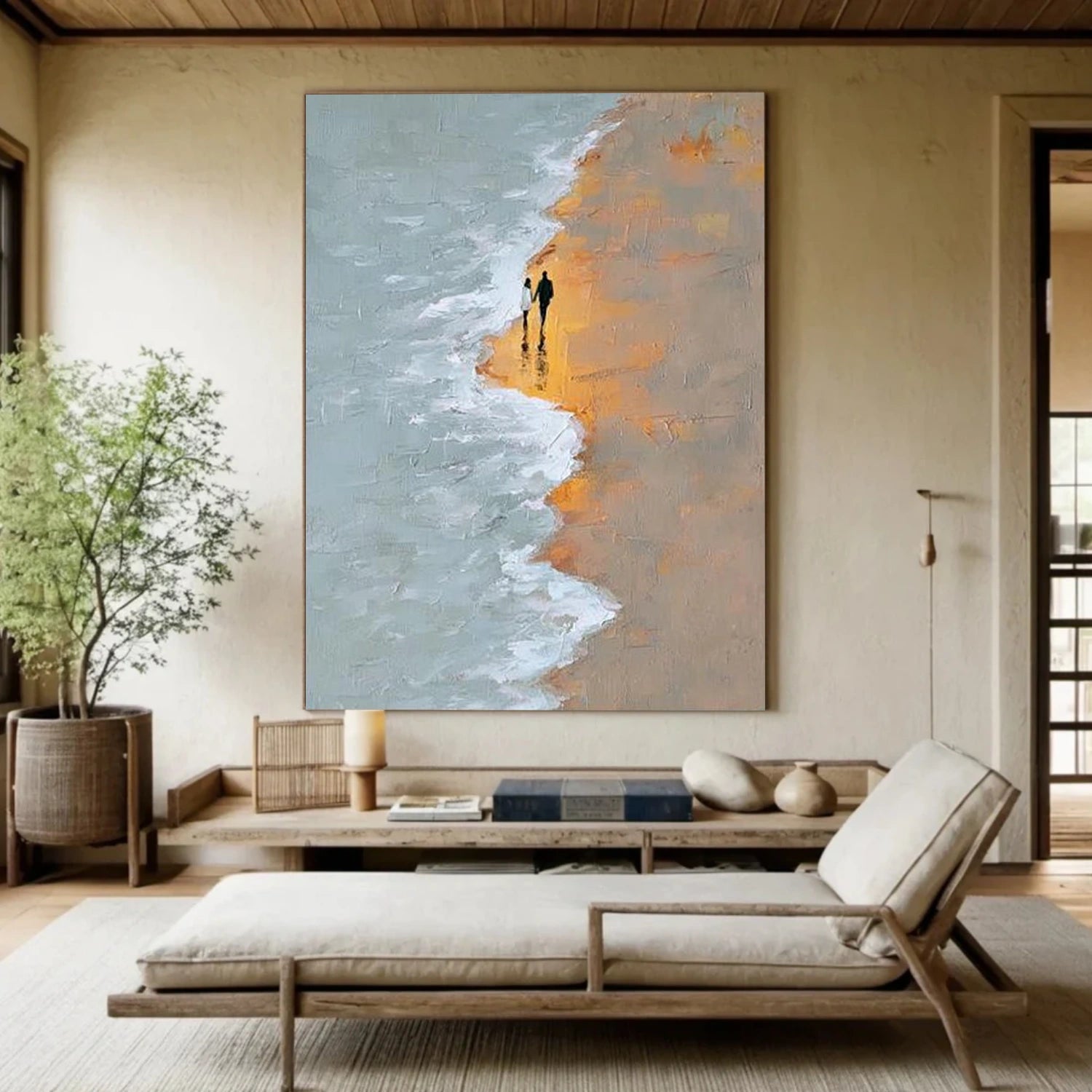 Sea & Sky Abstract Wall Art #MS269