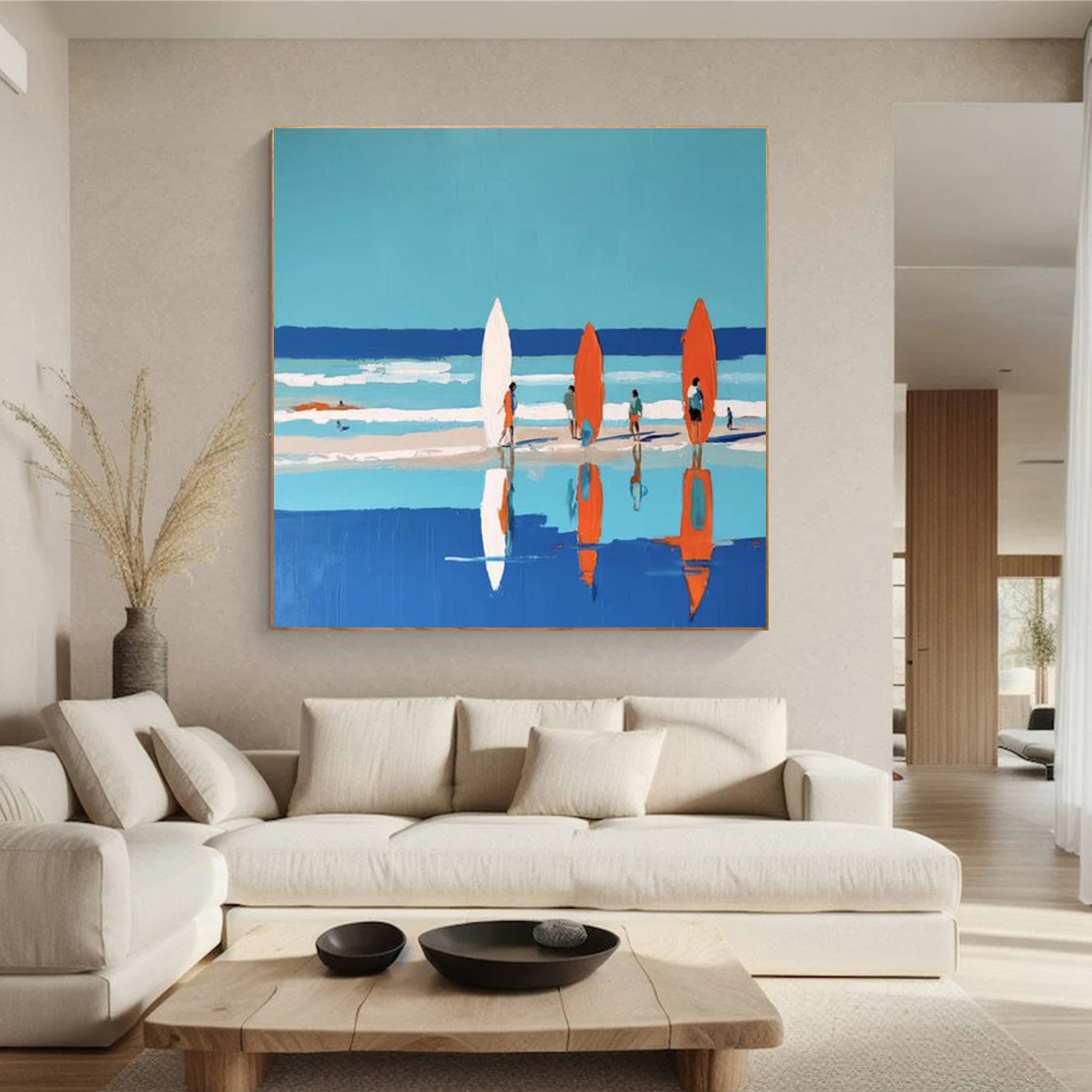 Surfing Sport Wall Art #SA091