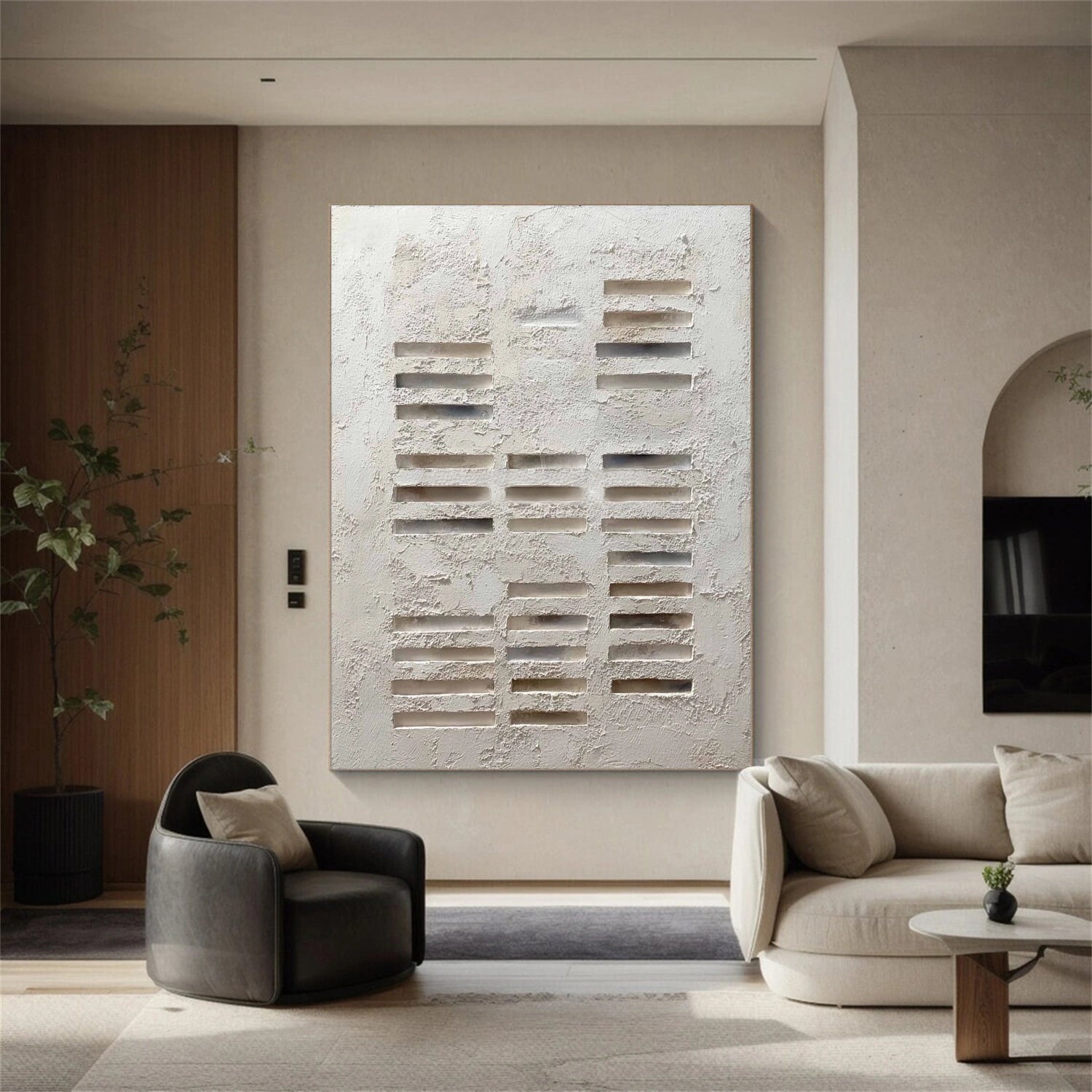 Wabi Sab Textured Canvas Art #WS910