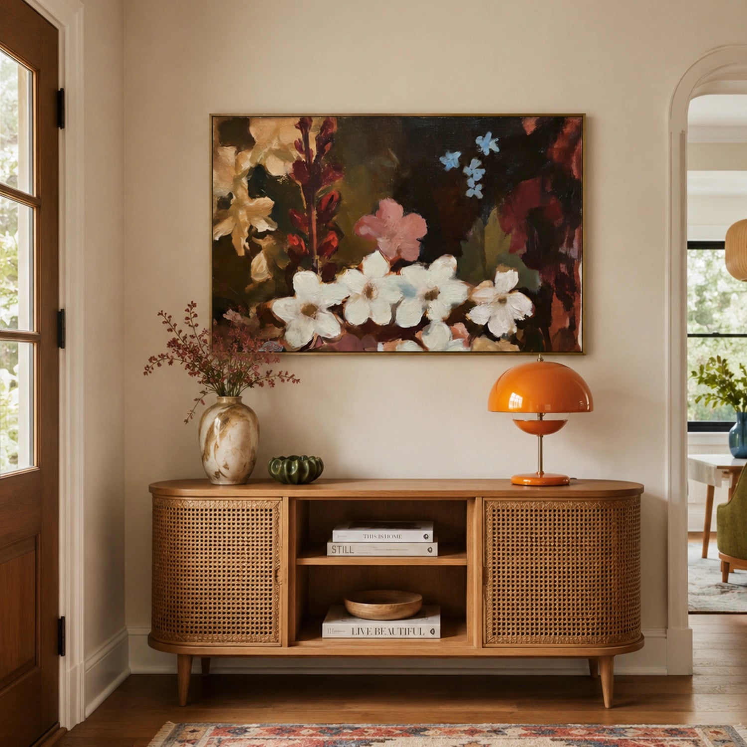 Flower & Tree Abstract Wall Art #ML269