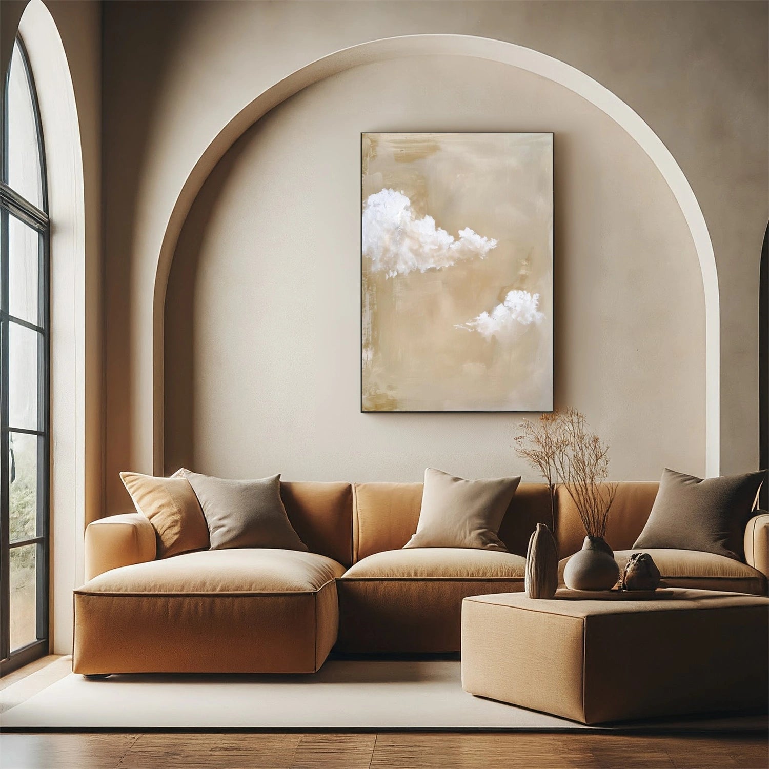 Sea & Sky Abstract Wall Art #MS186