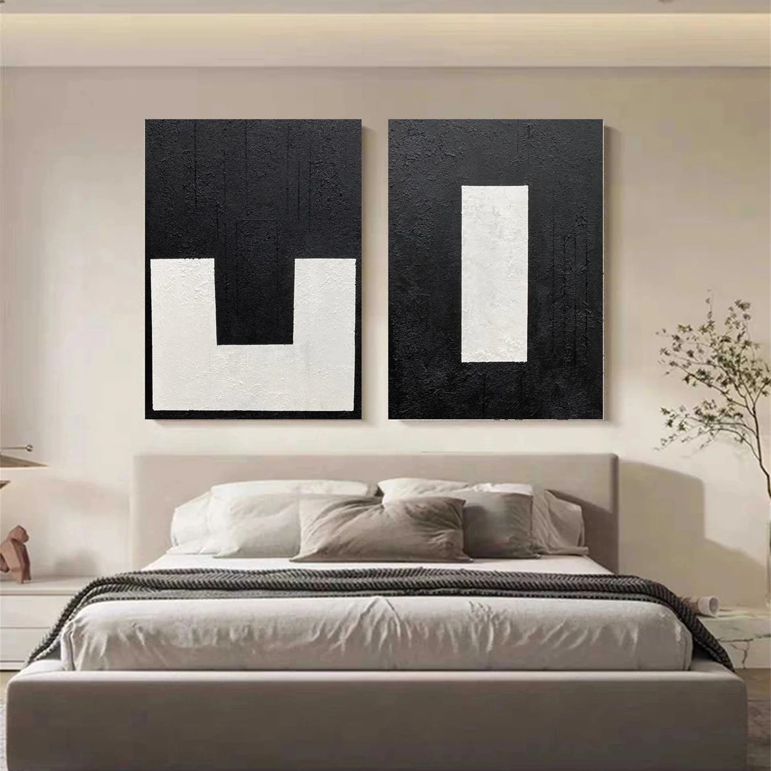 Minimalist Zen Set of 2 #MZ063