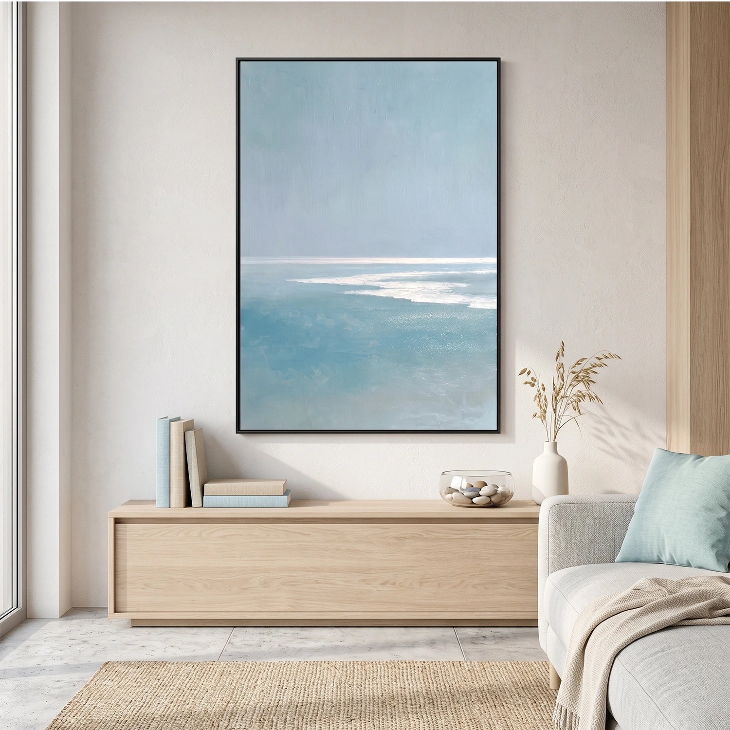 Sea & Sky Abstract Wall Art #MS301