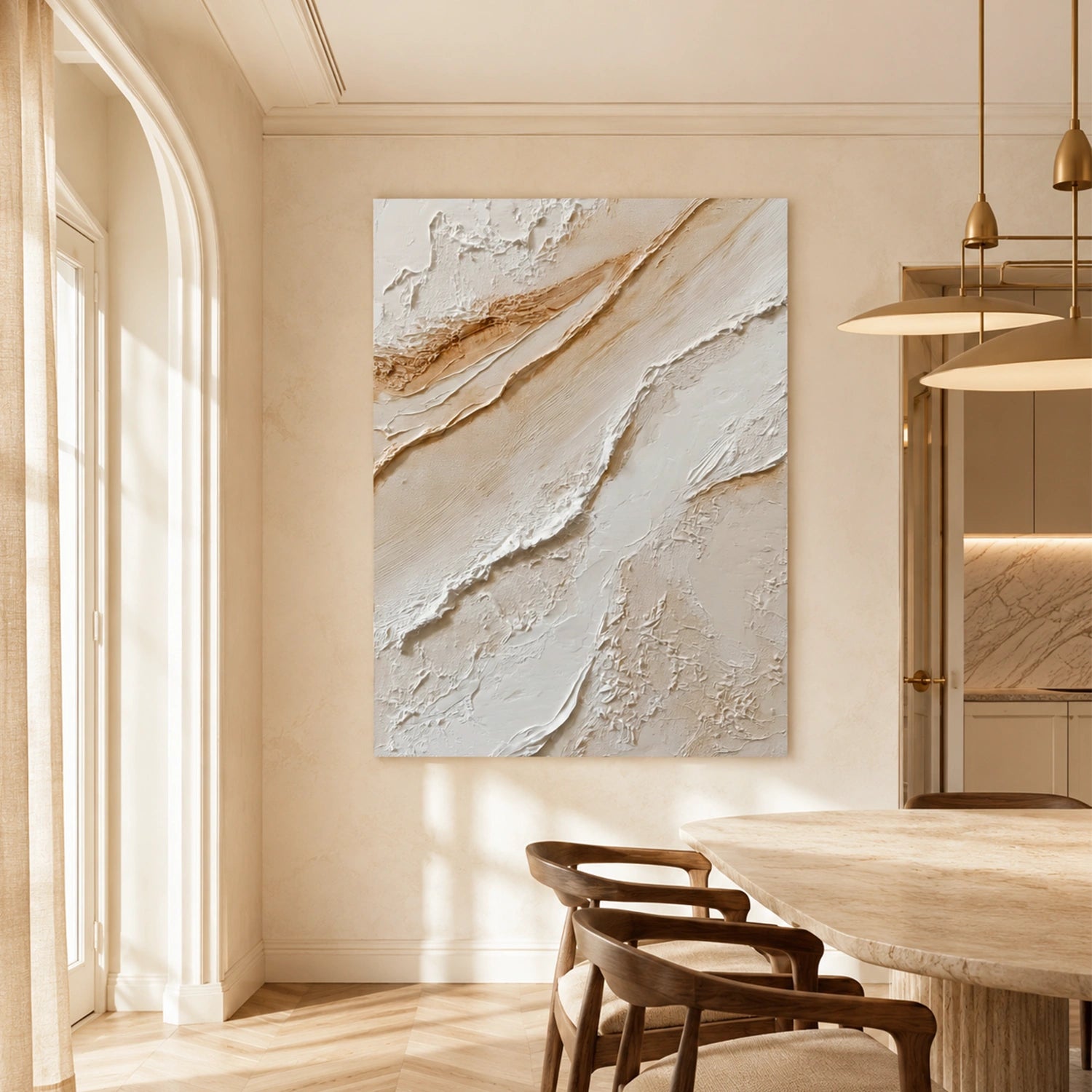 Minimalist Textured Canvas Art #MM401