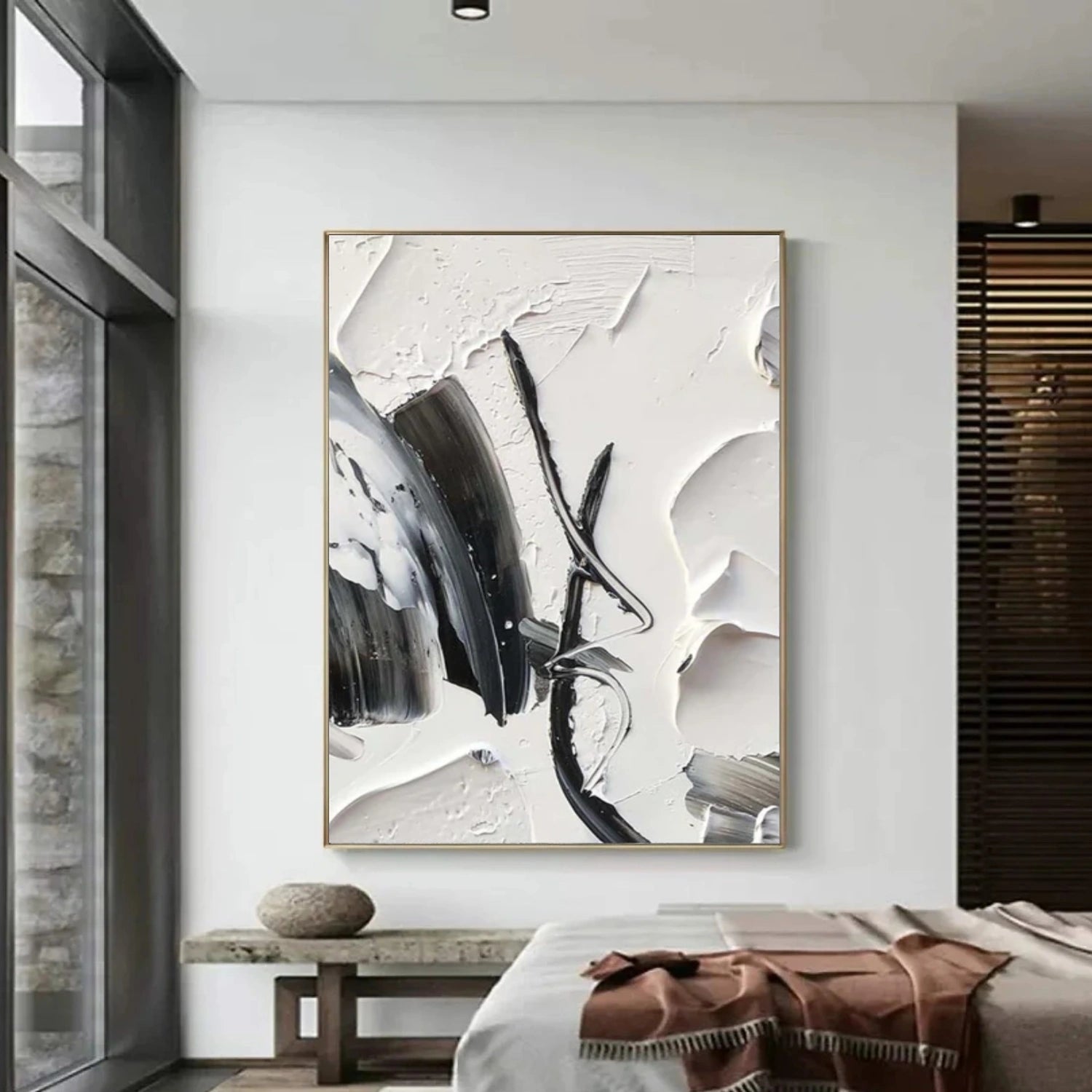 Minimalist Textured Canvas Art #MM317