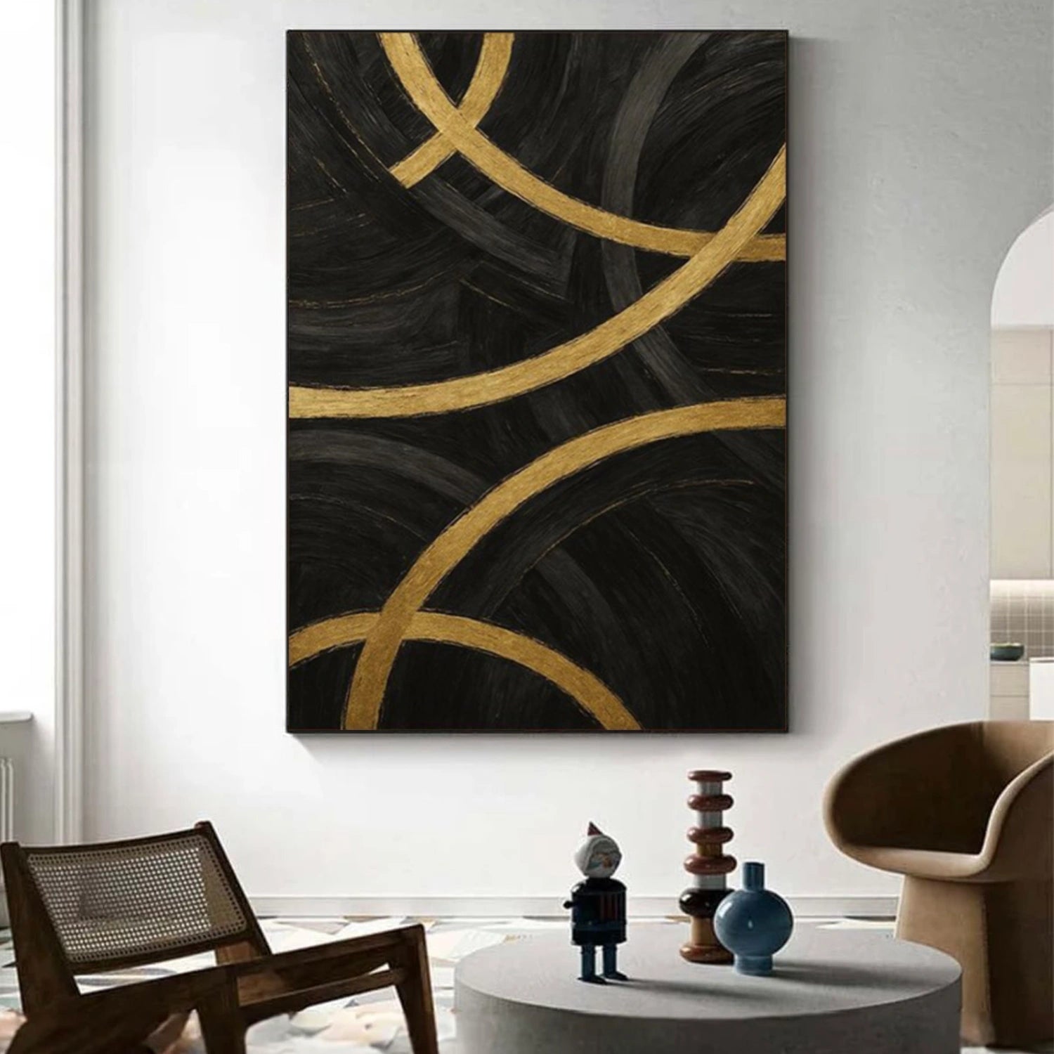 Minimalist Textured Canvas Art #MM344