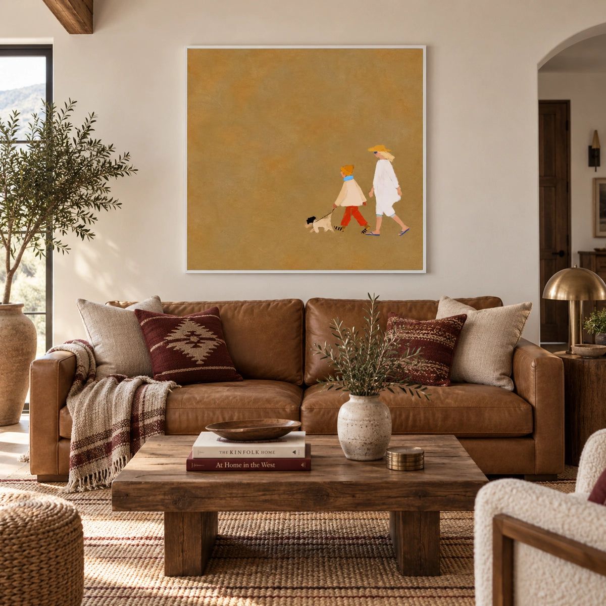 Abstract Portrait Wall Art #AP161