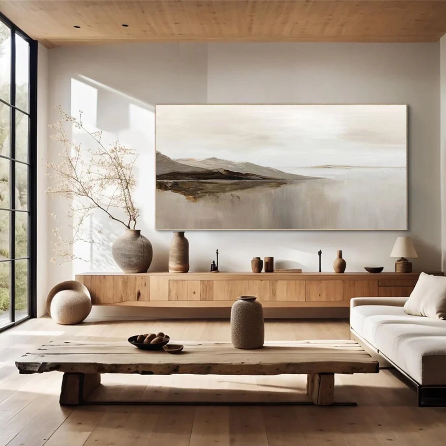 Minimalist Mountain Canvas Art #MM391