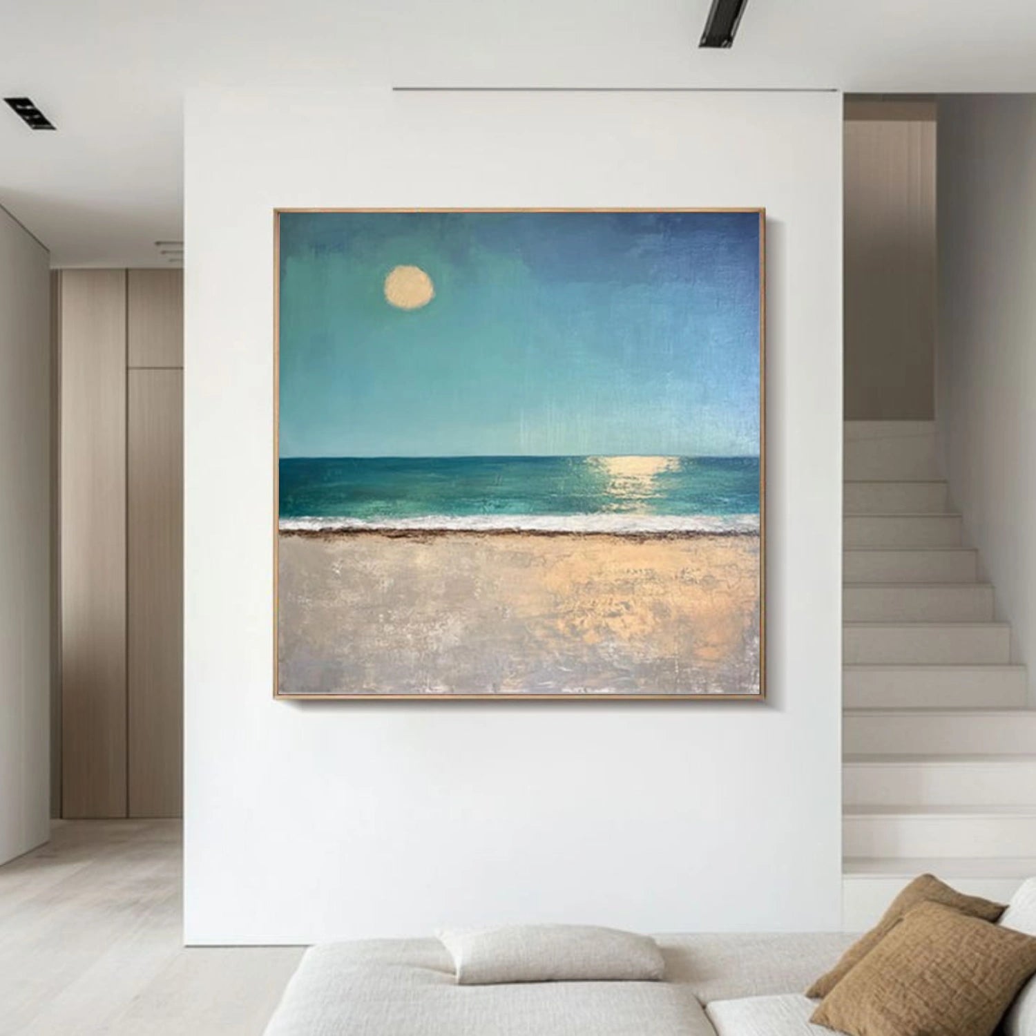 Sea & Sky Abstract Wall Art #MS230