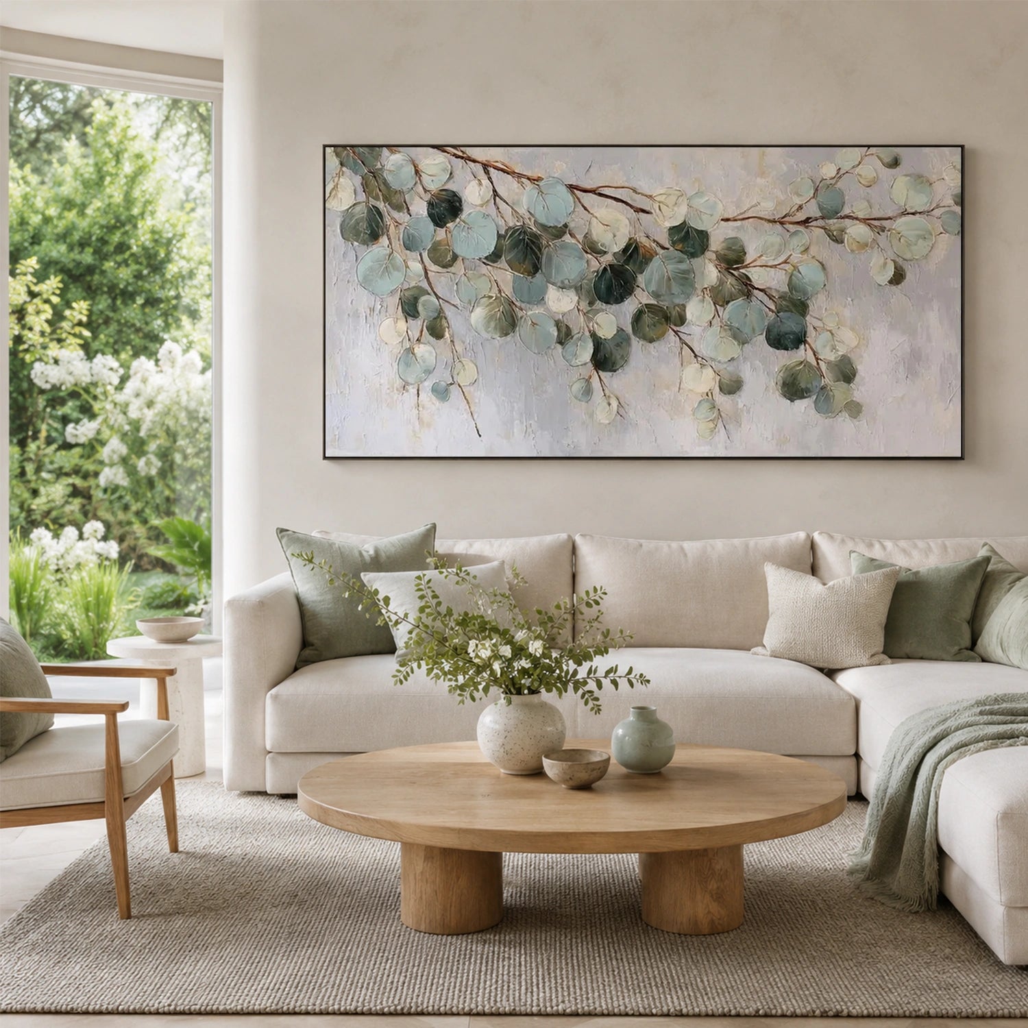 Flower & Tree Abstract Wall Art #ML280