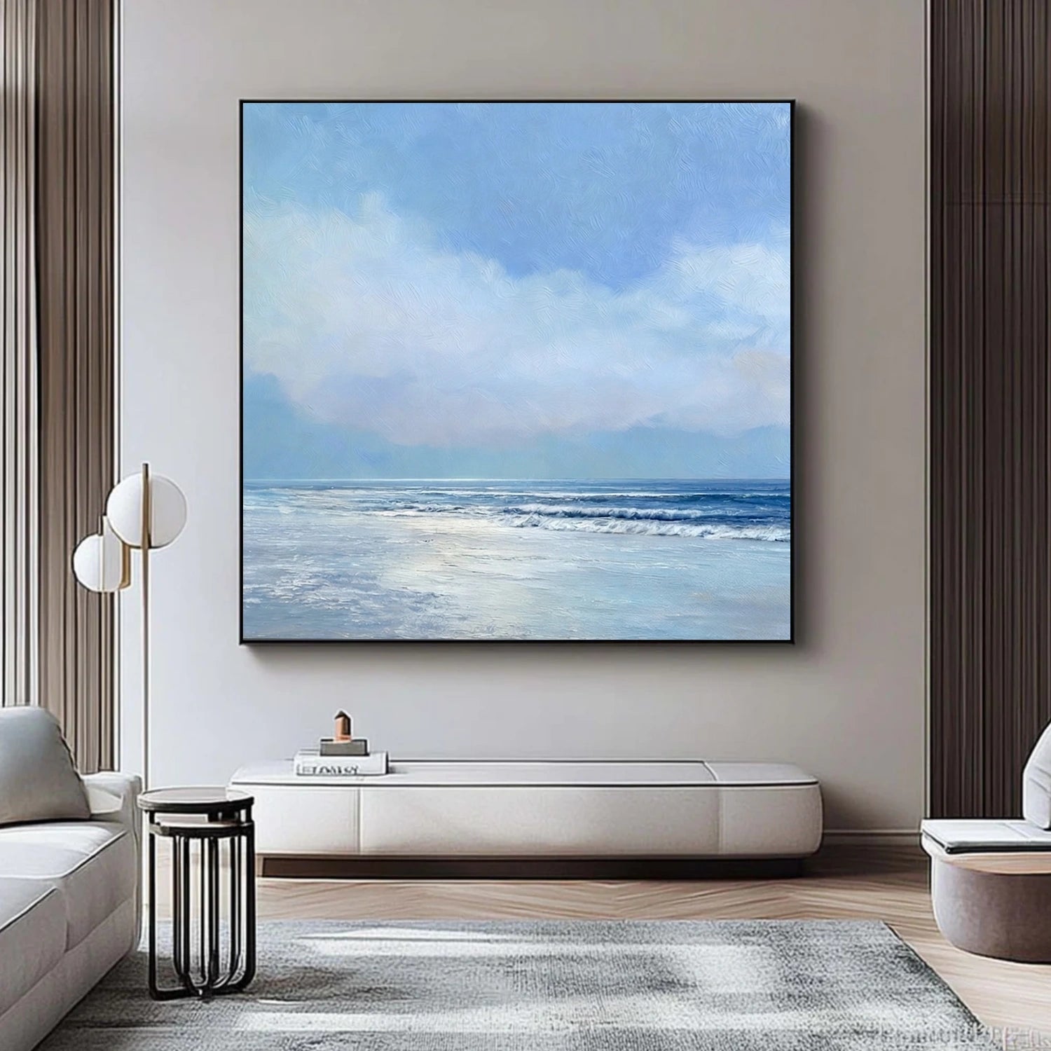 Sea & Sky Abstract Wall Art #MS292