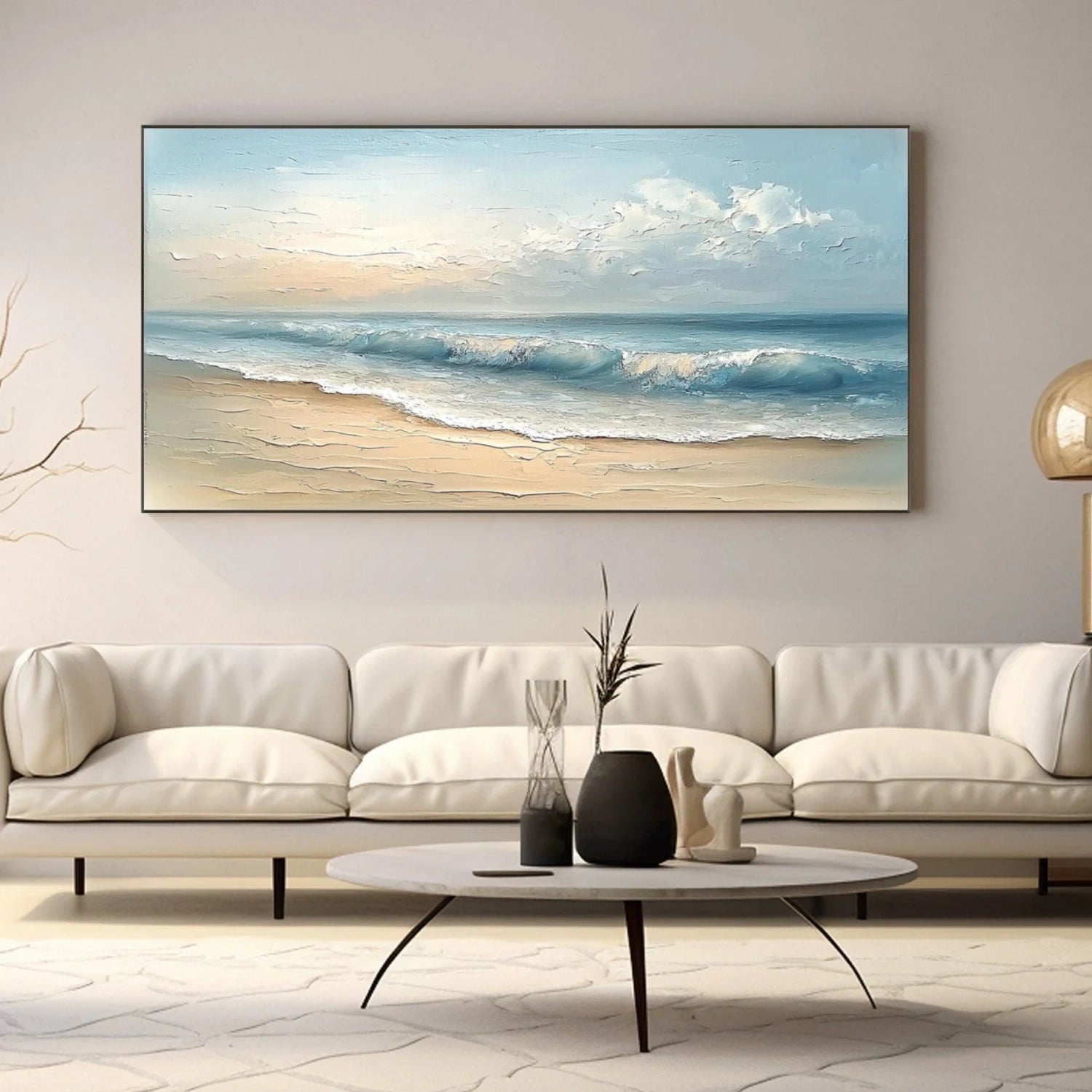 Sea & Sky Abstract Wall Art #MS193