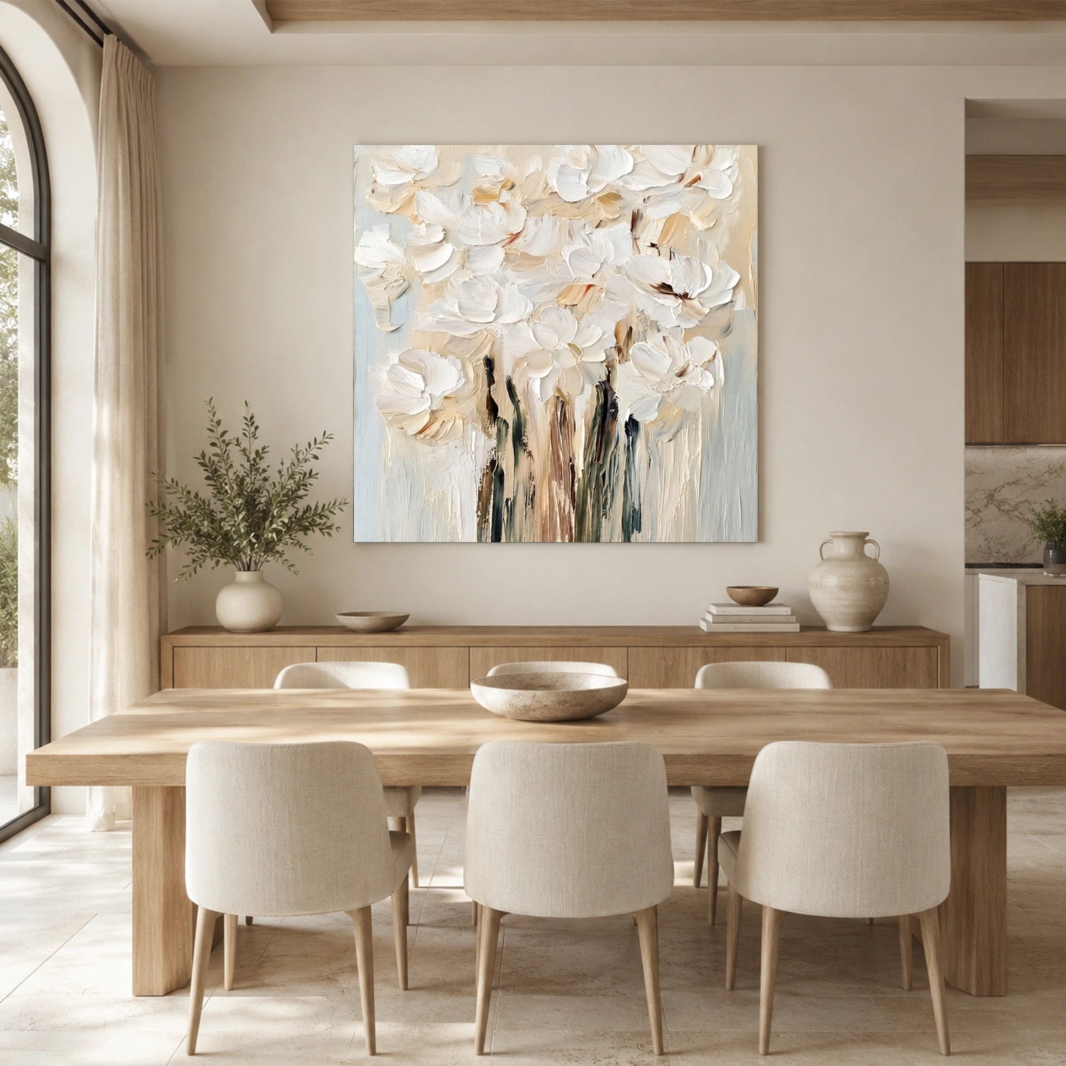 Flower & Tree Abstract Wall Art #ML275