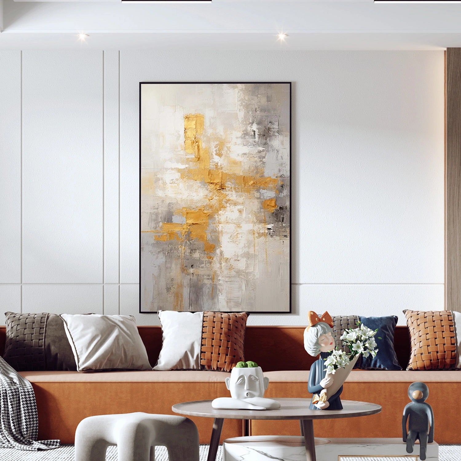 Abstract Canvas Art #WS647
