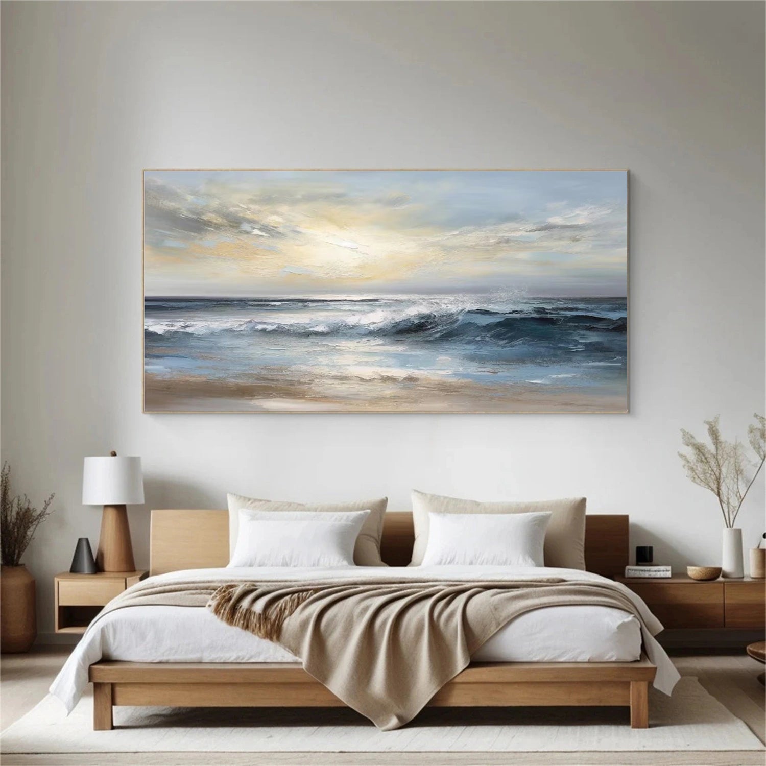 Sea & Sky Abstract Wall Art #MS134