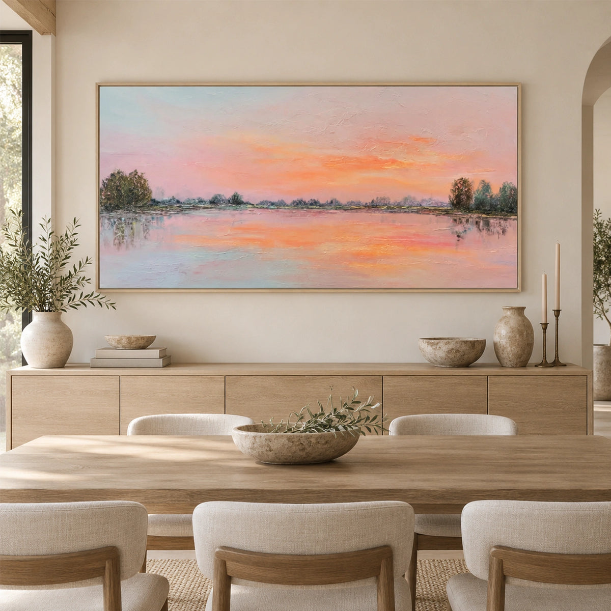 Sea & Sky Abstract Wall Art #MS364