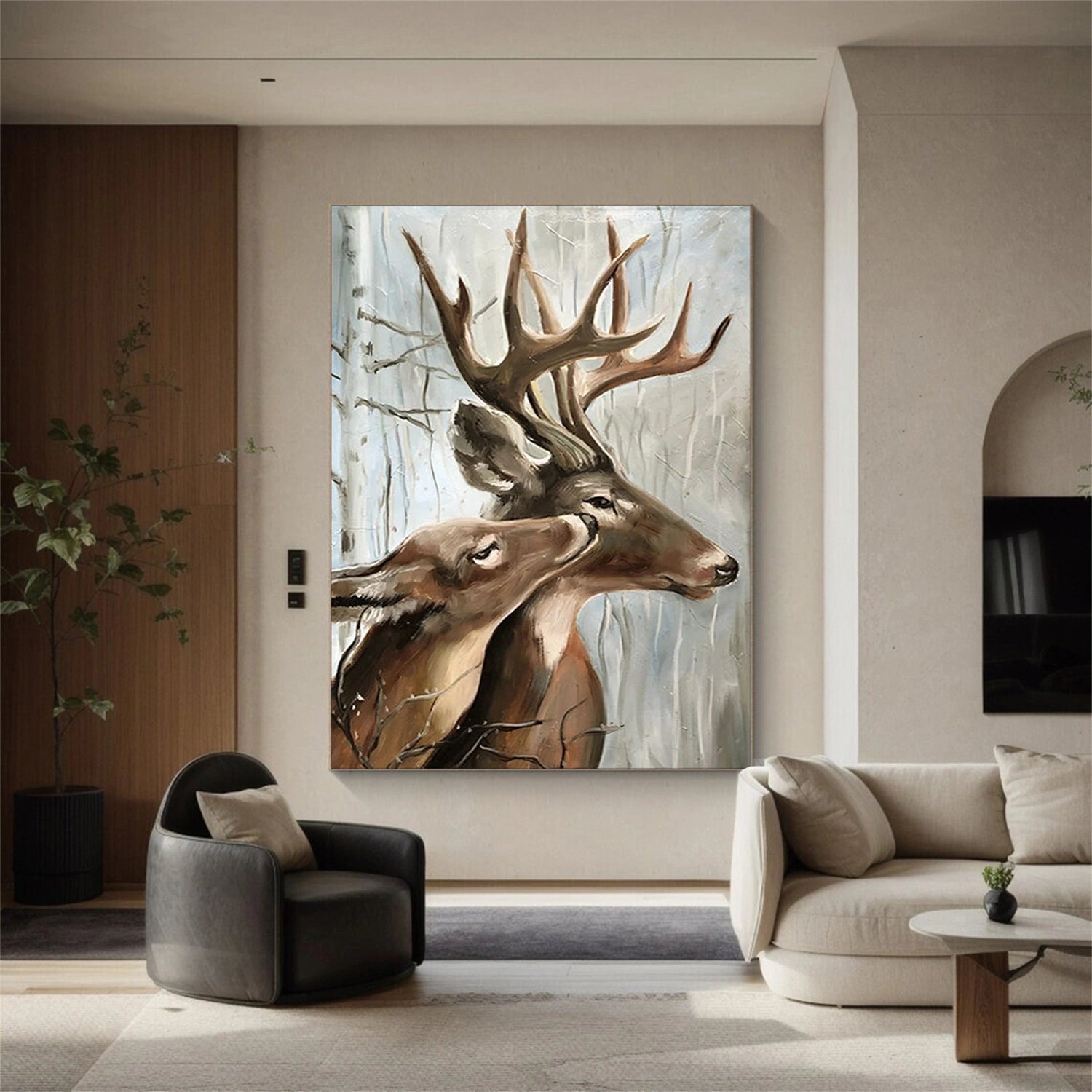 Abstract Animal Wall Art #AL138