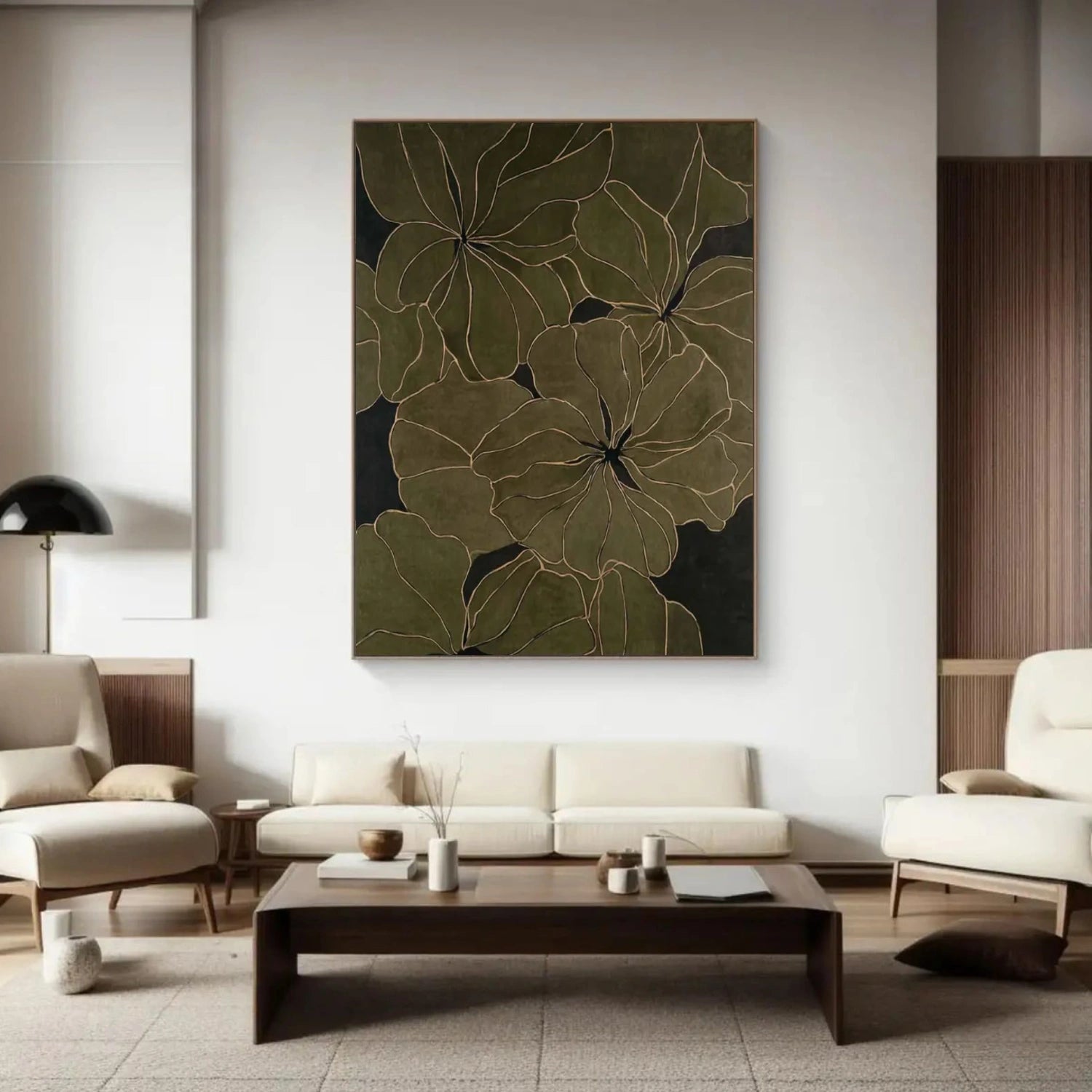 Flower & Tree Abstract Wall Art #ML197