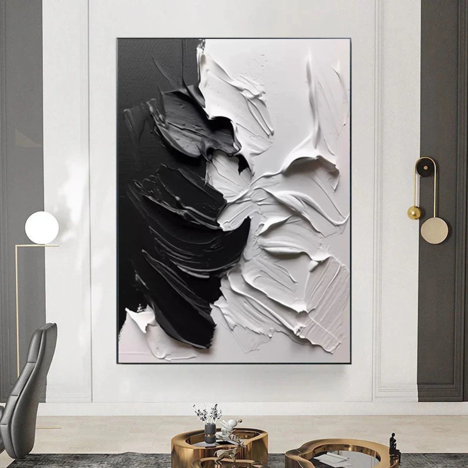 Minimalist Textured Canvas Art #MM318