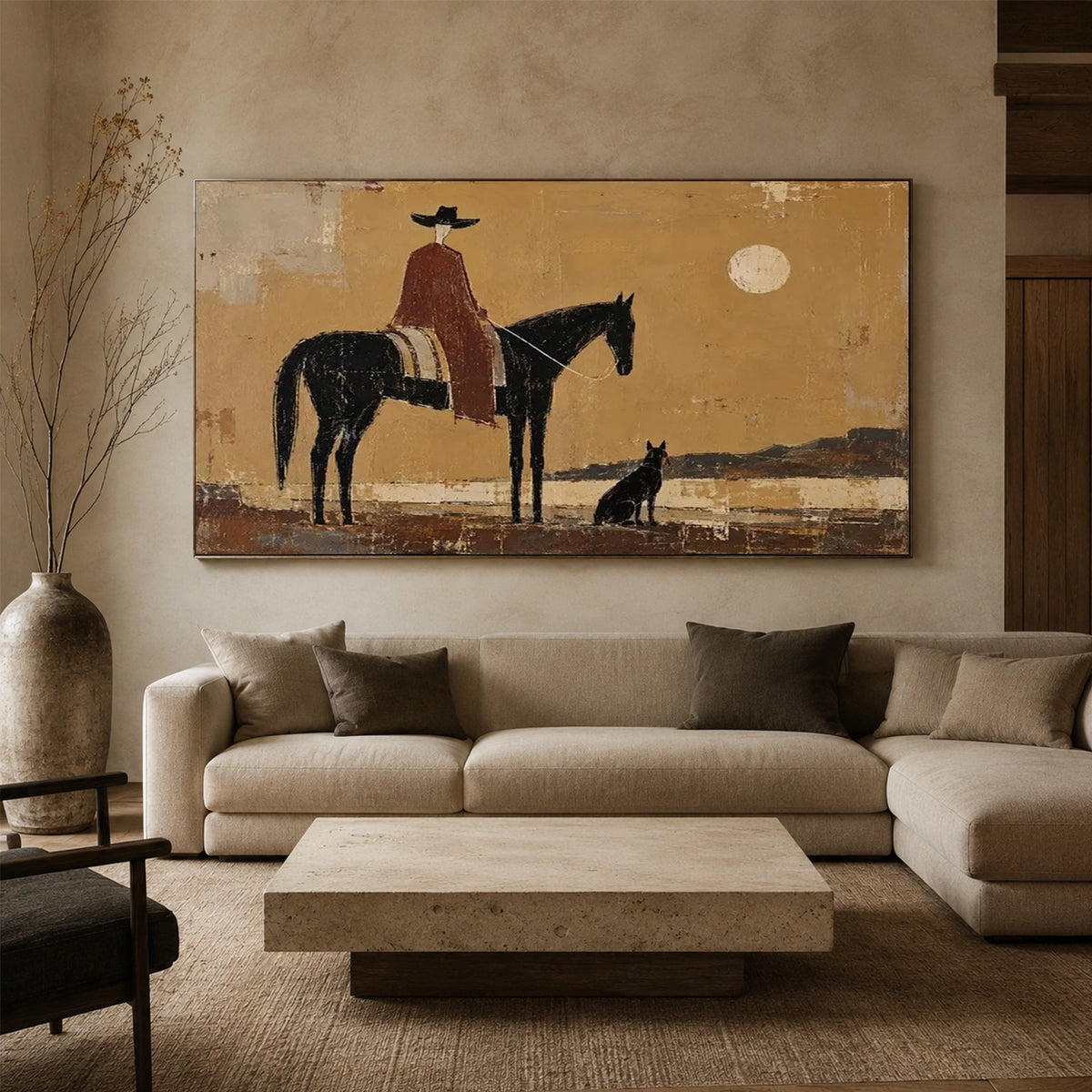 Western Cowboy Art #VA231