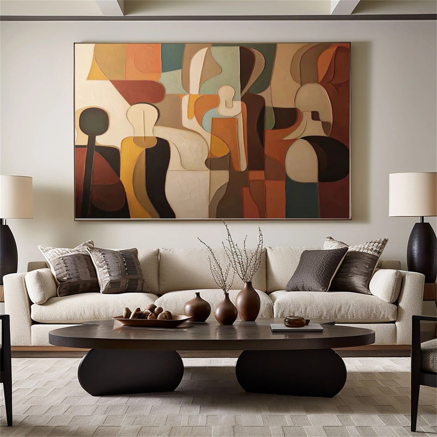 Abstract Canvas Art #WS836