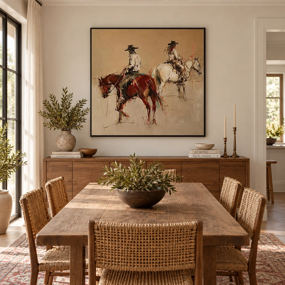 Western Cowboy Art #VA230