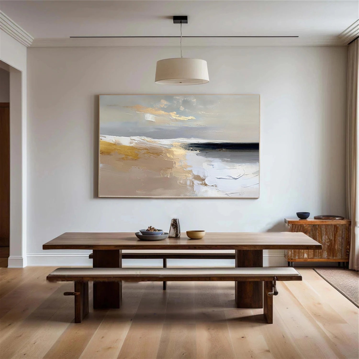 Sea & Sky Abstract Wall Art #MS221