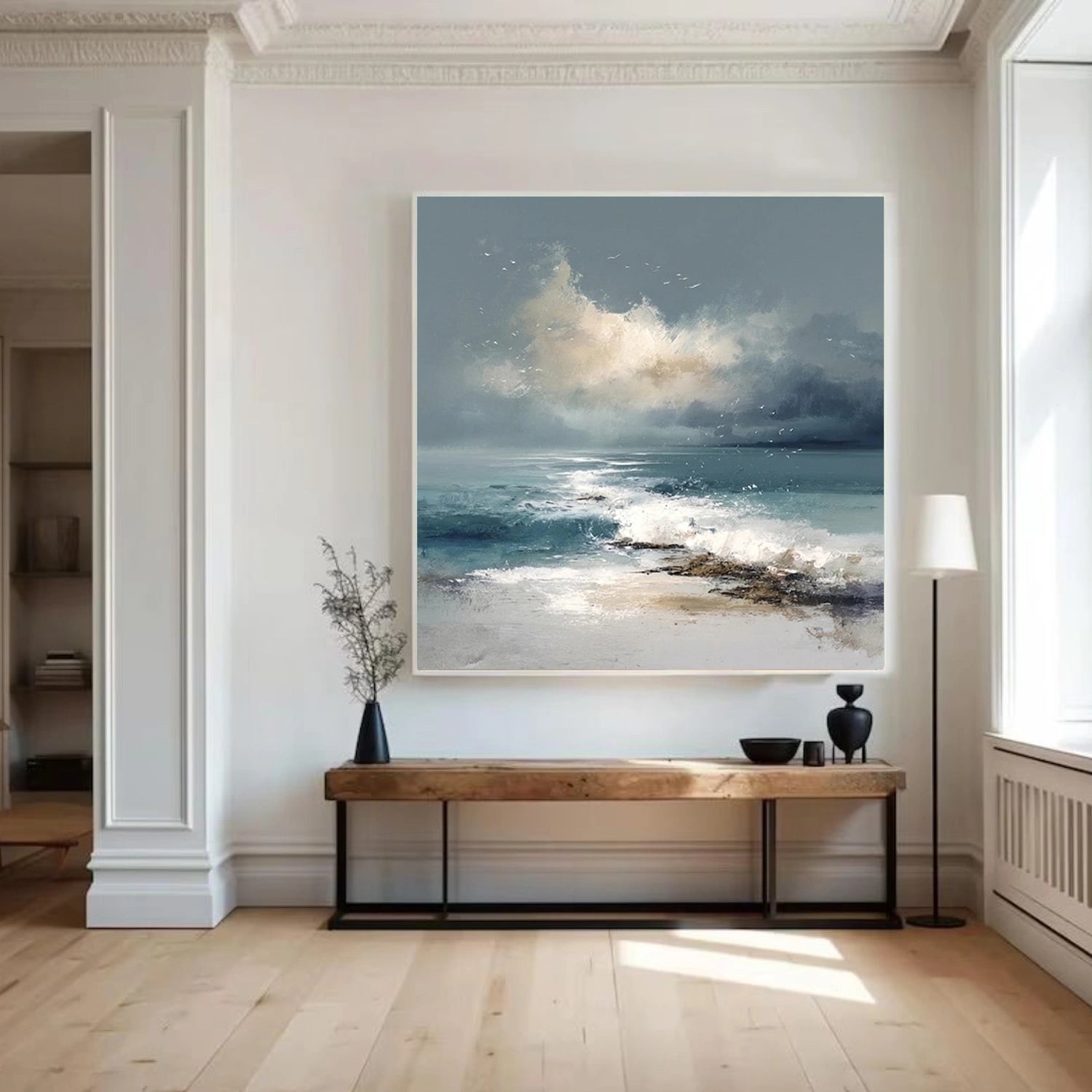Sea & Sky Abstract Wall Art #MS293