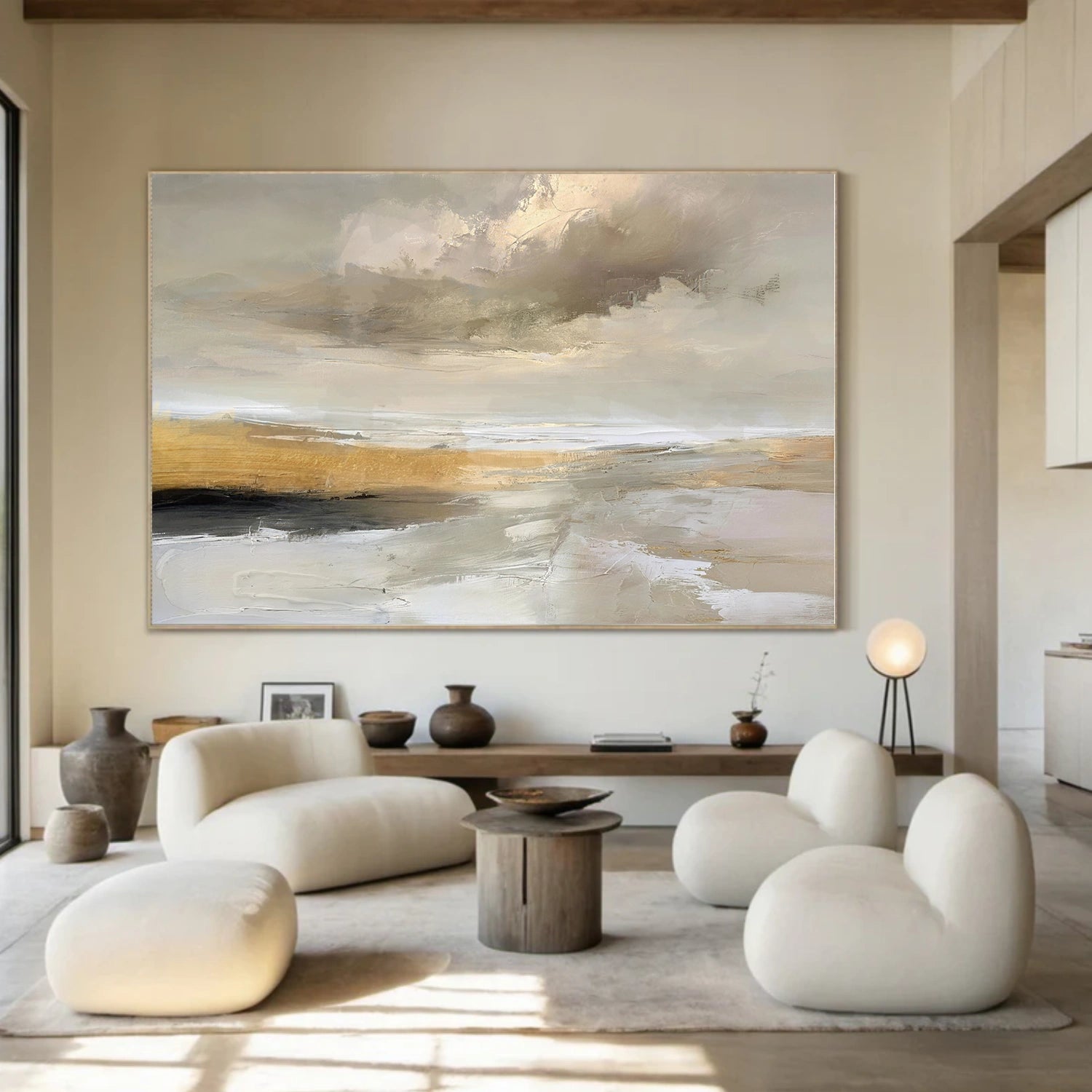 Sea & Sky Abstract Wall Art #MS222