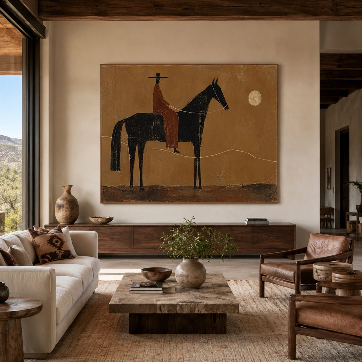 Western Cowboy Art #VA232