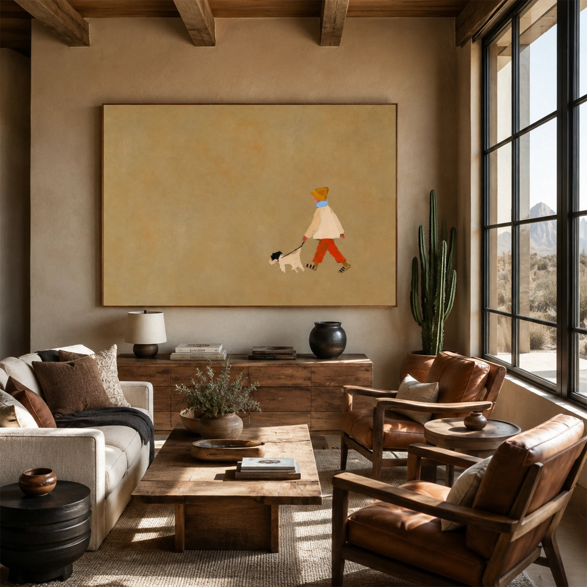 Abstract Portrait Wall Art #AP164
